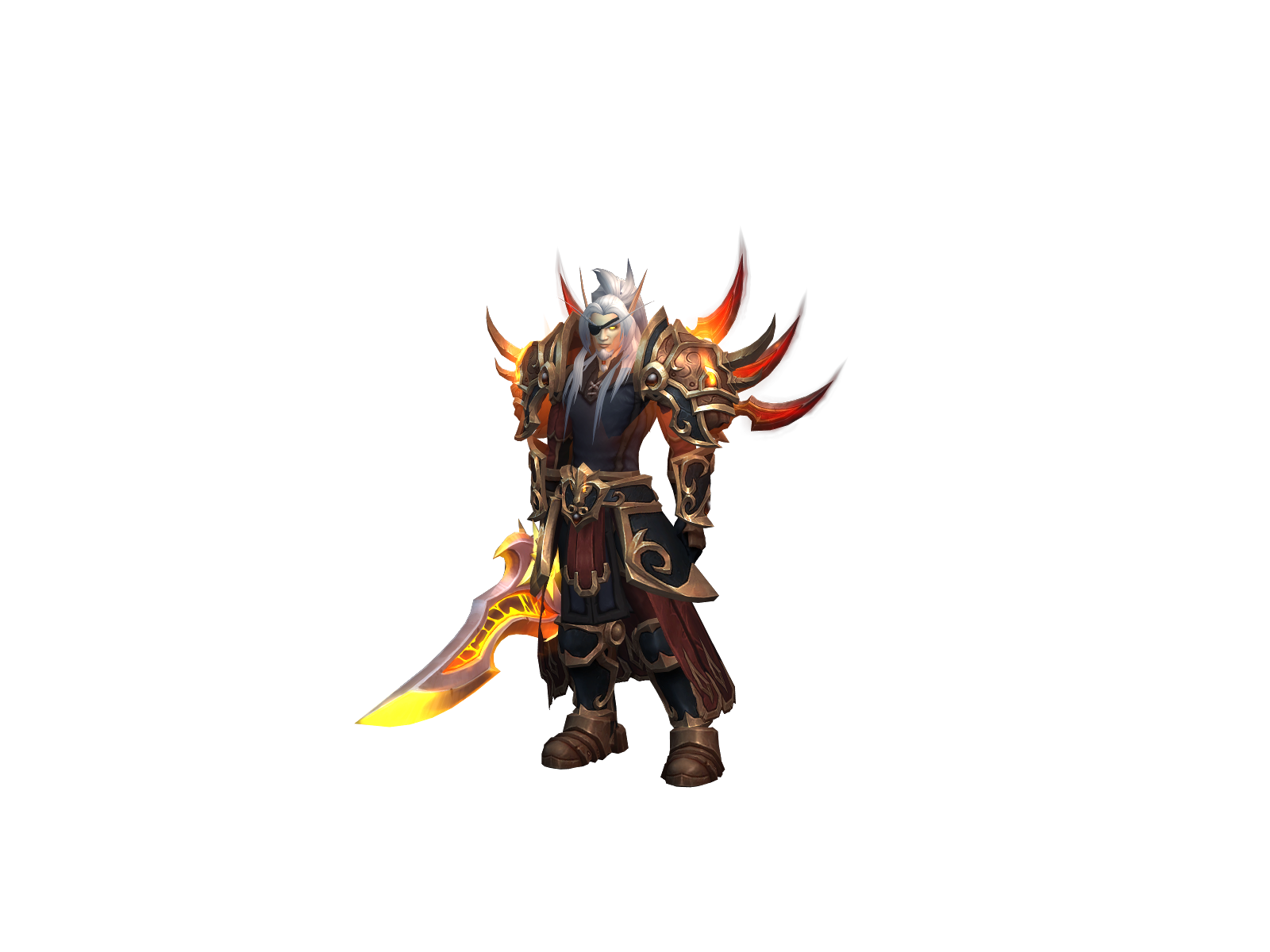 Oneblood 3D character render