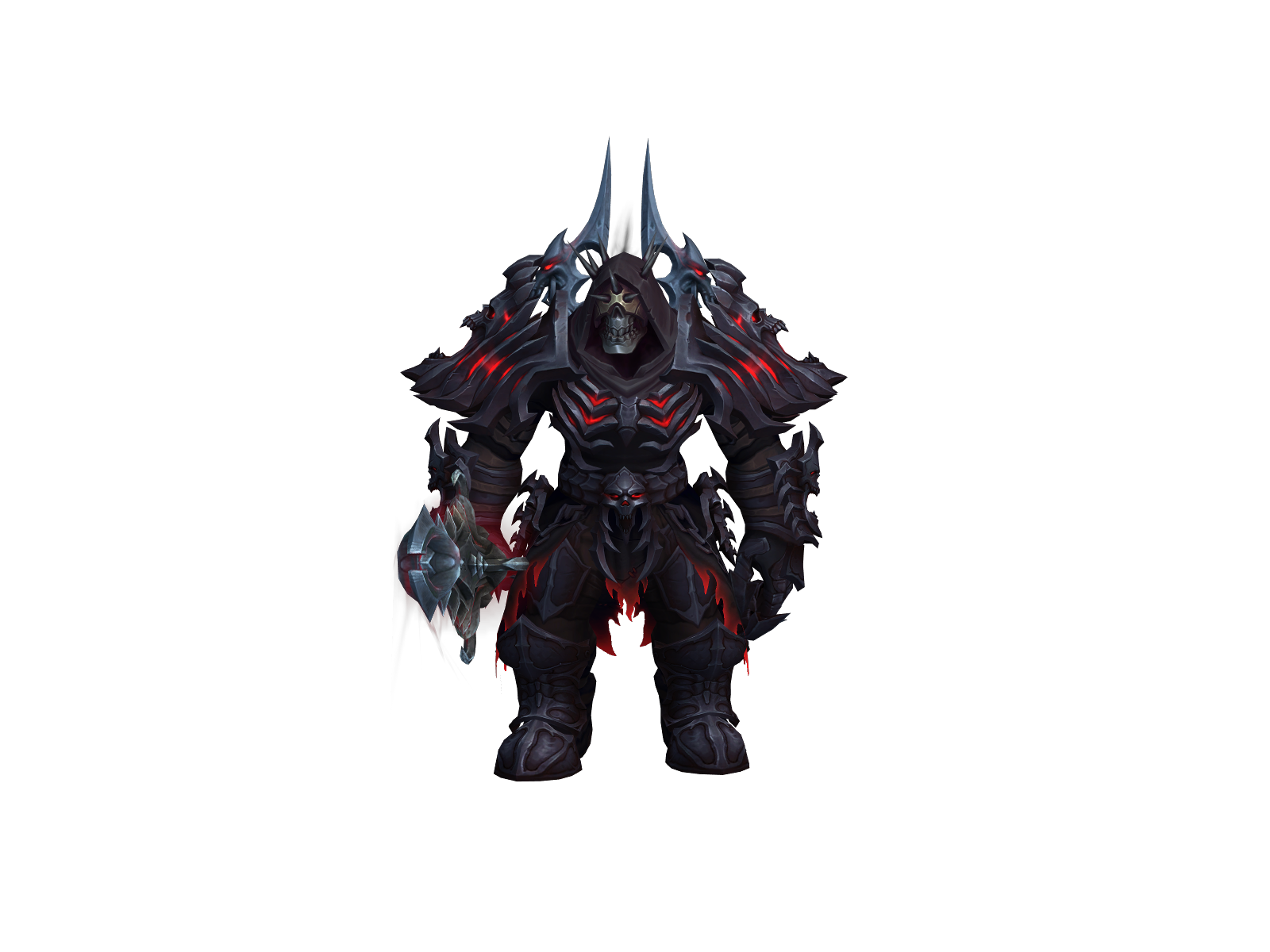 Wraithok 3D character render