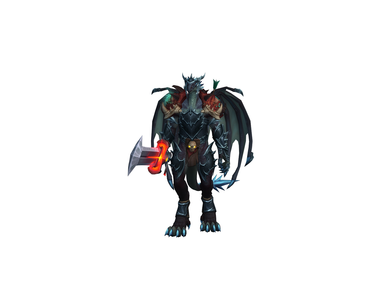 Mapledragon 3D character render