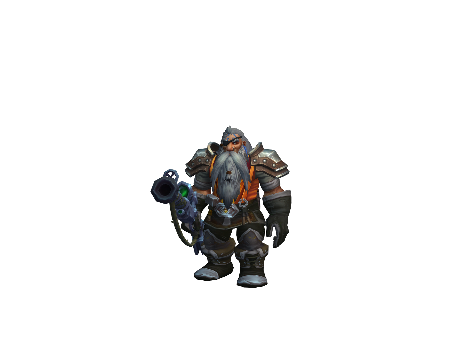 Baelgran 3D character render