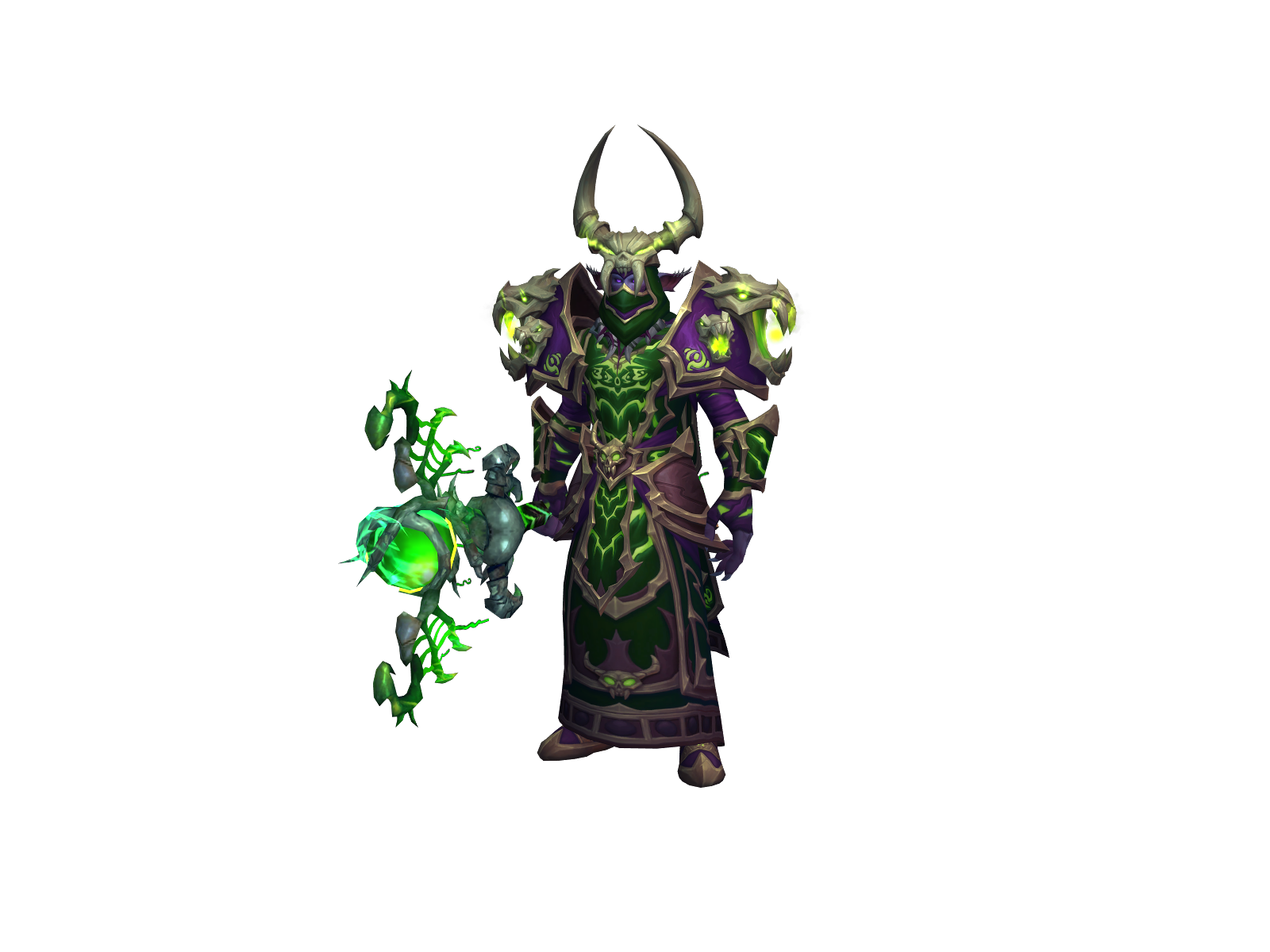 Xhalt 3D character render