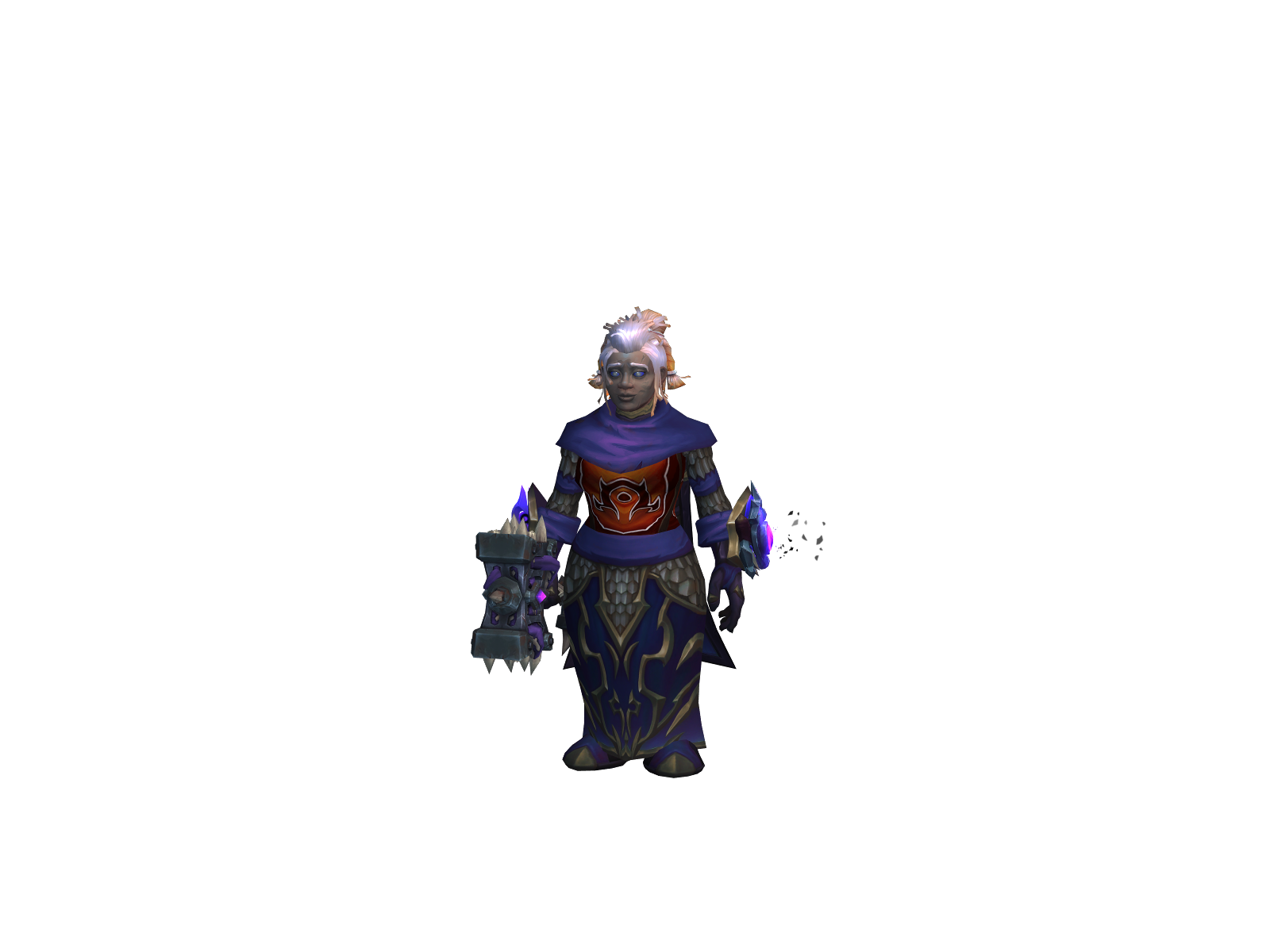 Clamburglar 3D character render