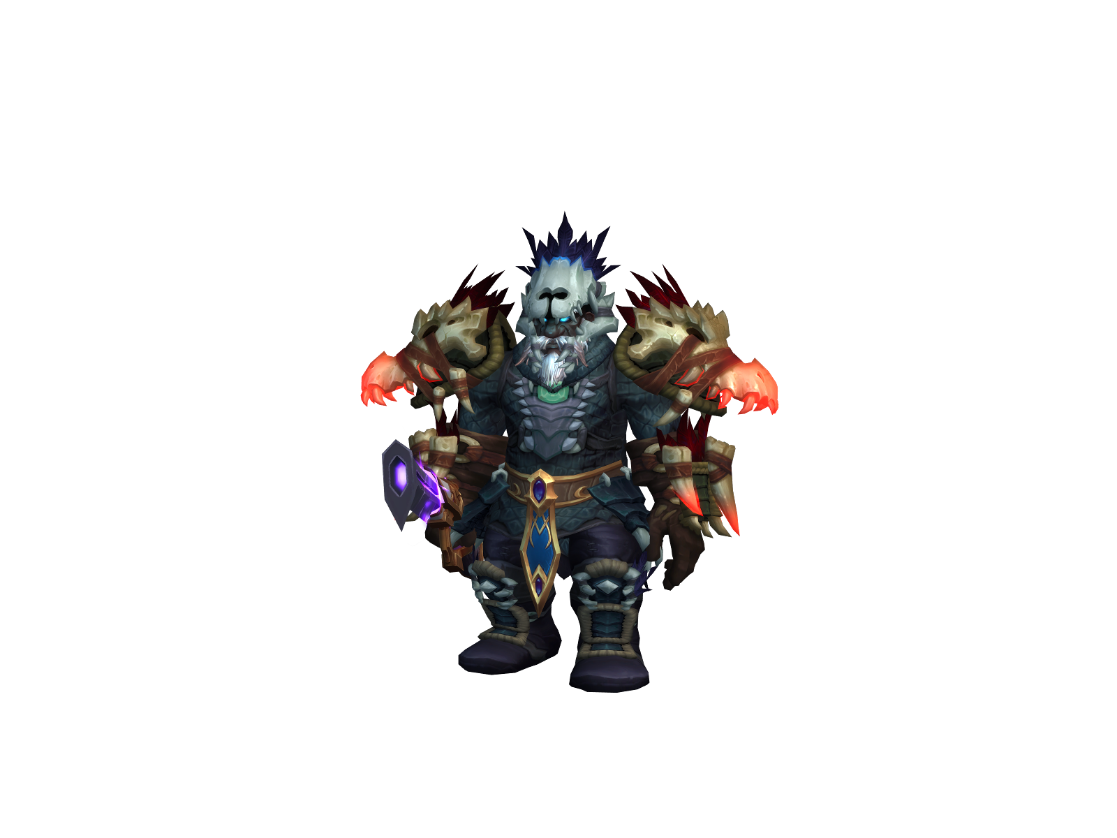 Roctroy 3D character render