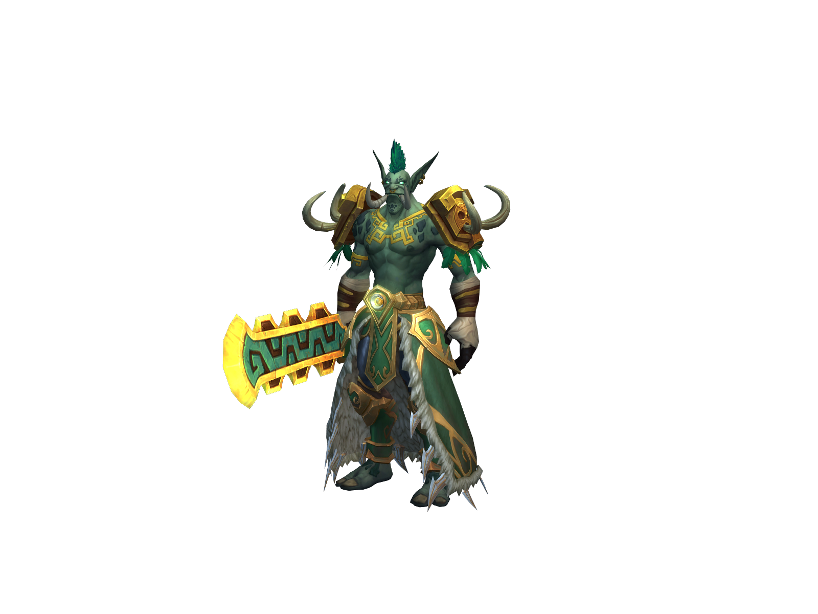 Wushoolay 3D character render