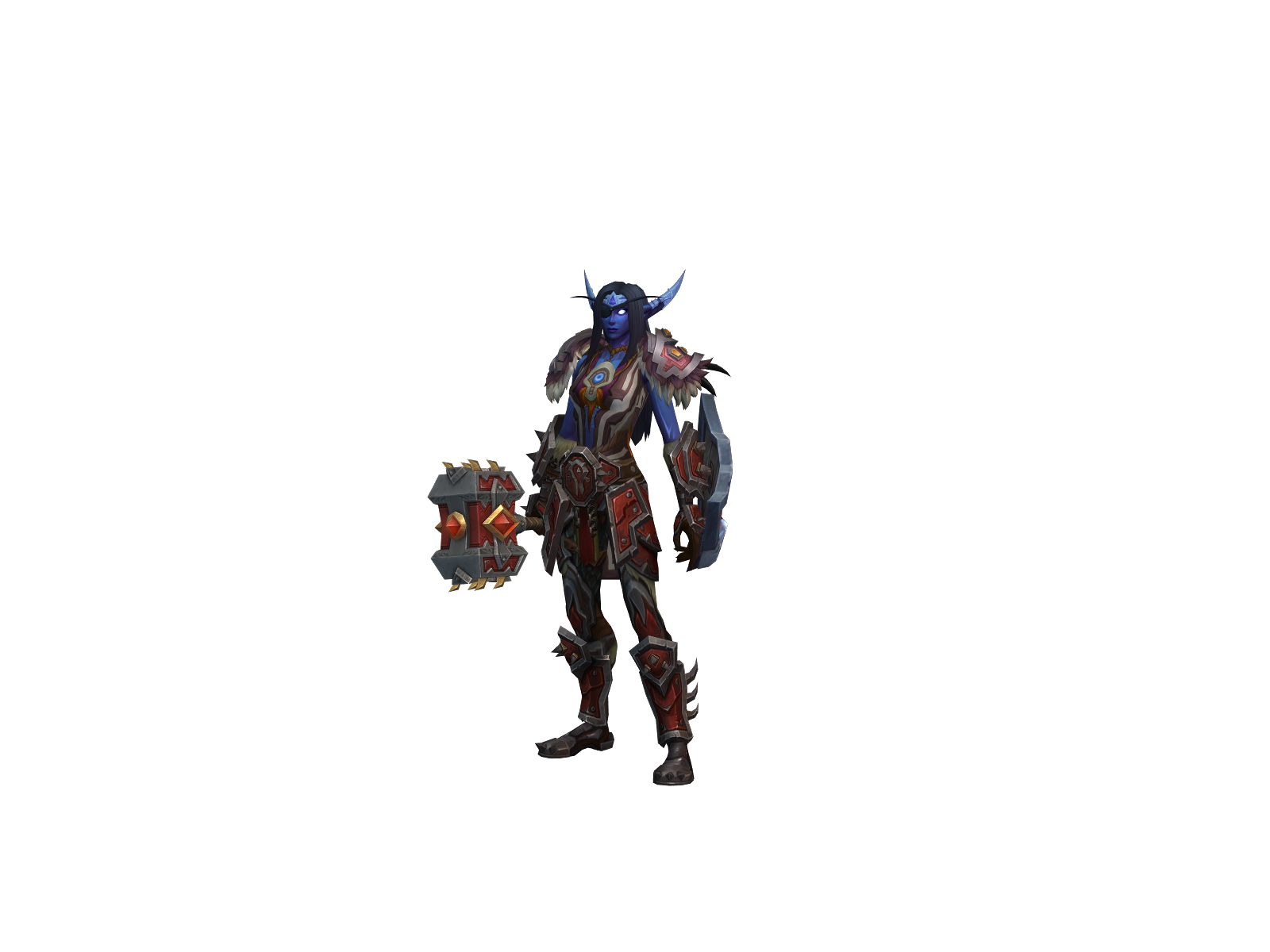 Skaajin 3D character render