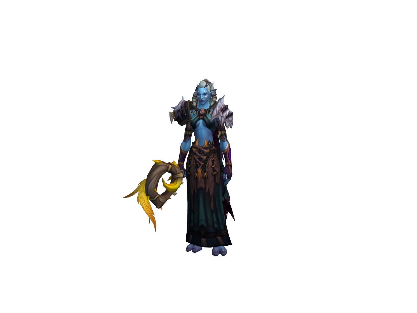 Bessellie 3D character render