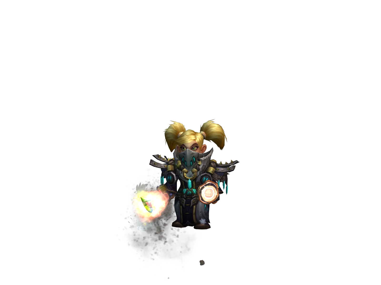 Heatwave 3D character render