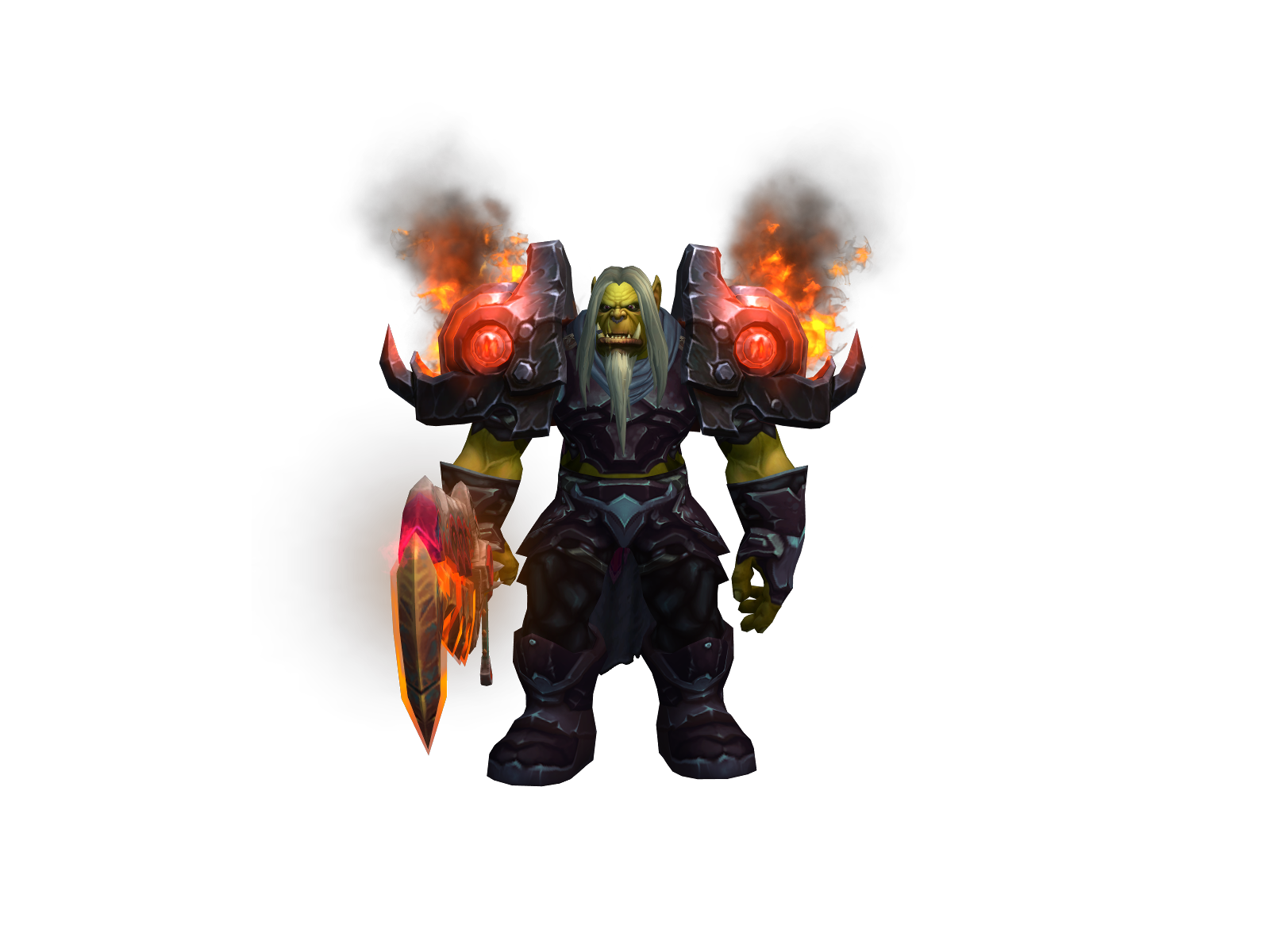 Glugg 3D character render