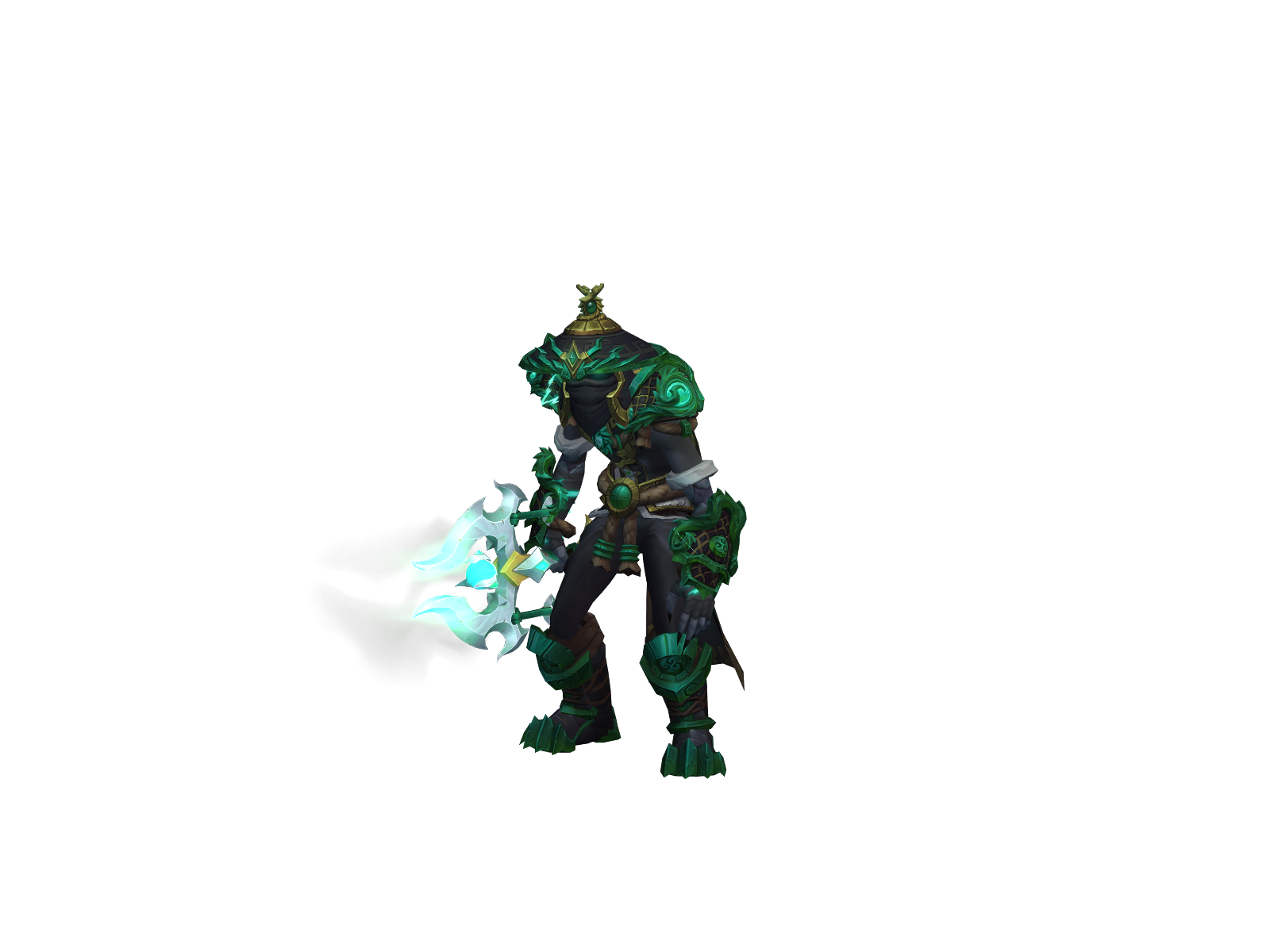 Hollowfront 3D character render