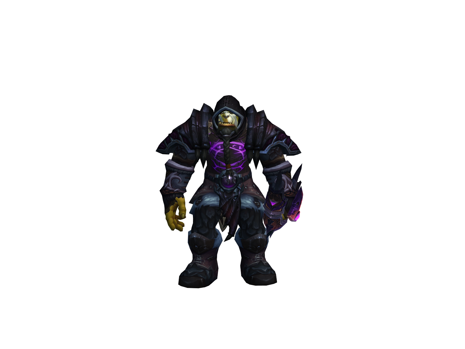 Bubbaja 3D character render