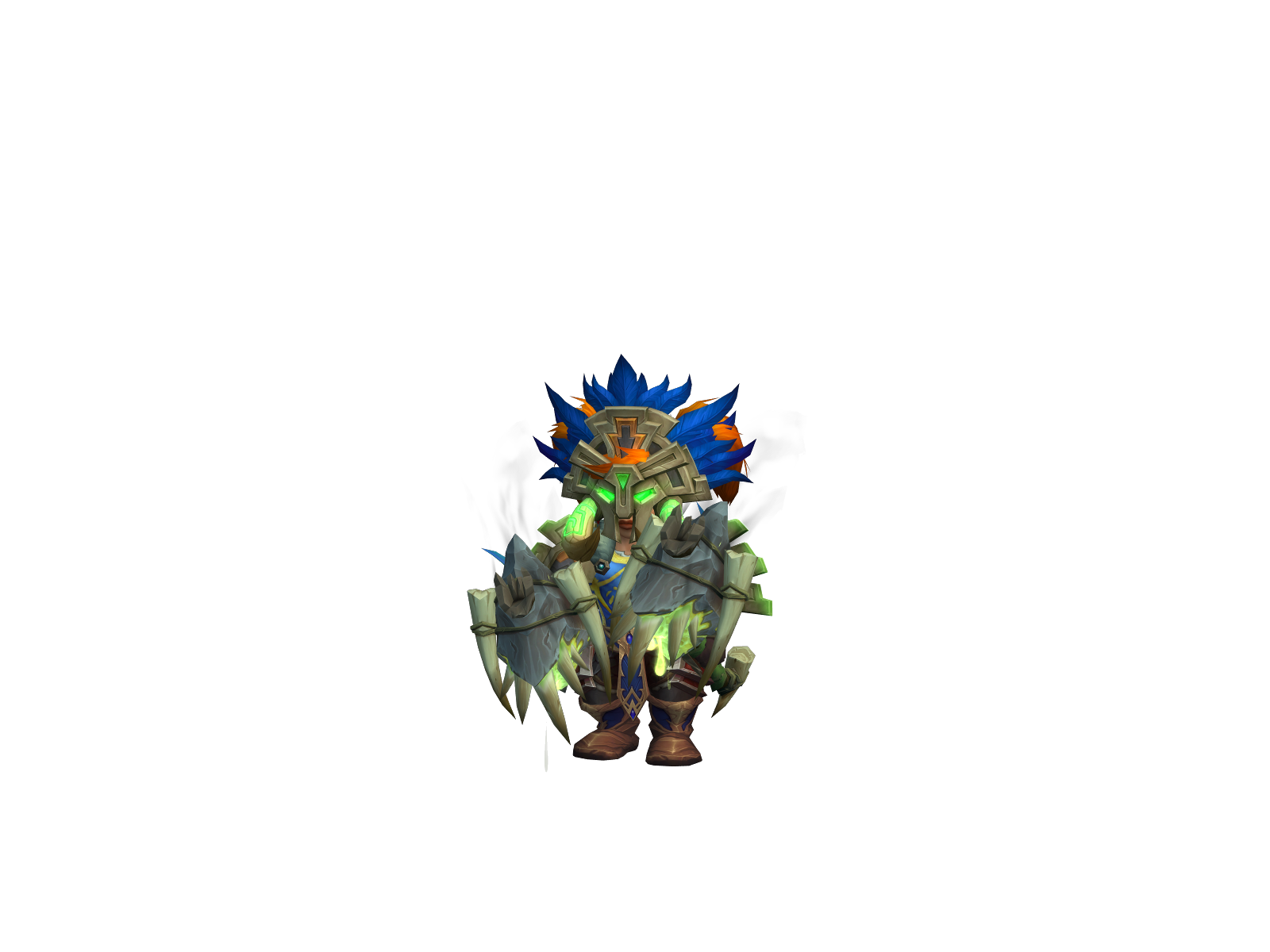 Ironspine 3D character render