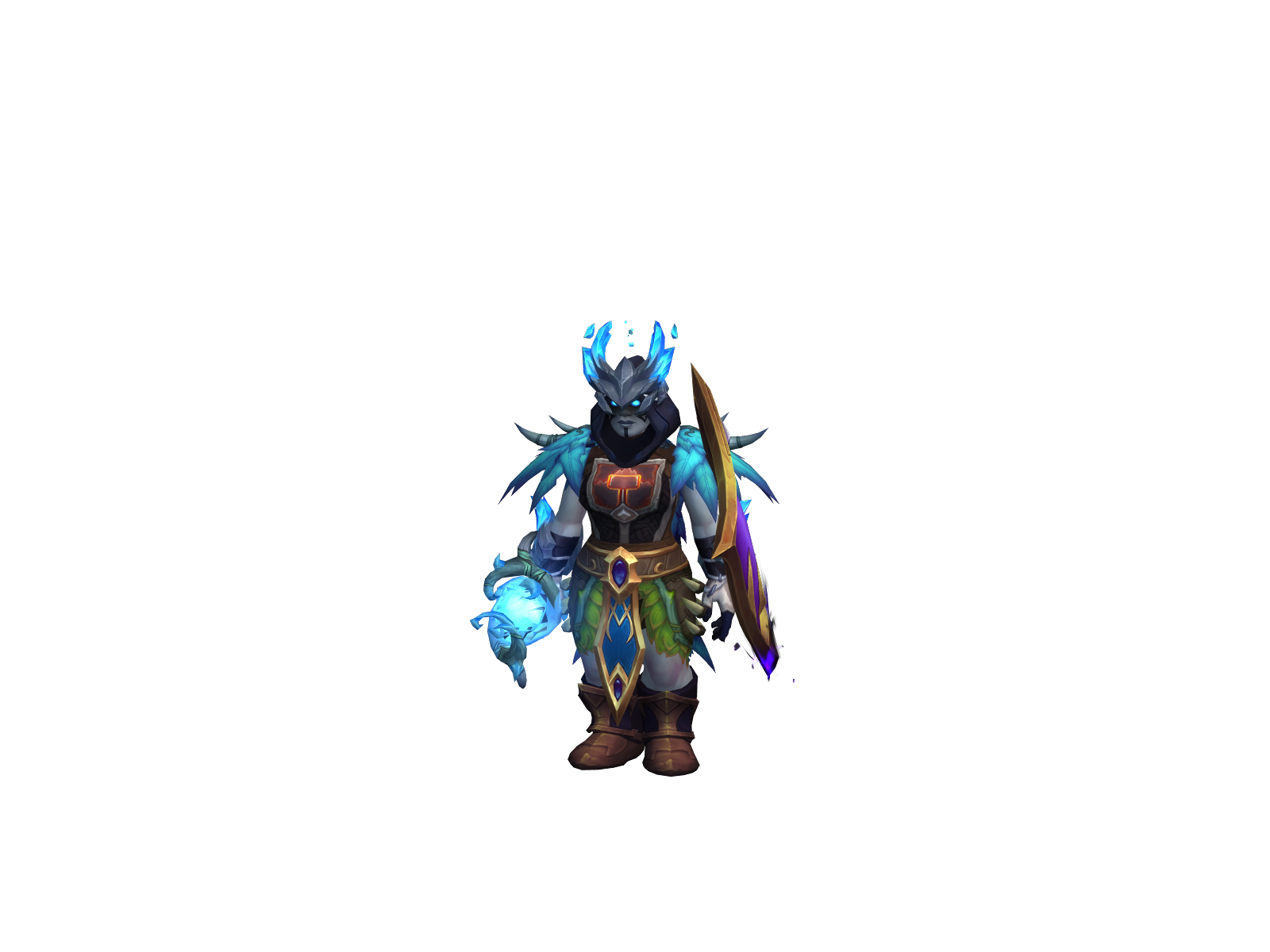 Darkironbbw 3D character render