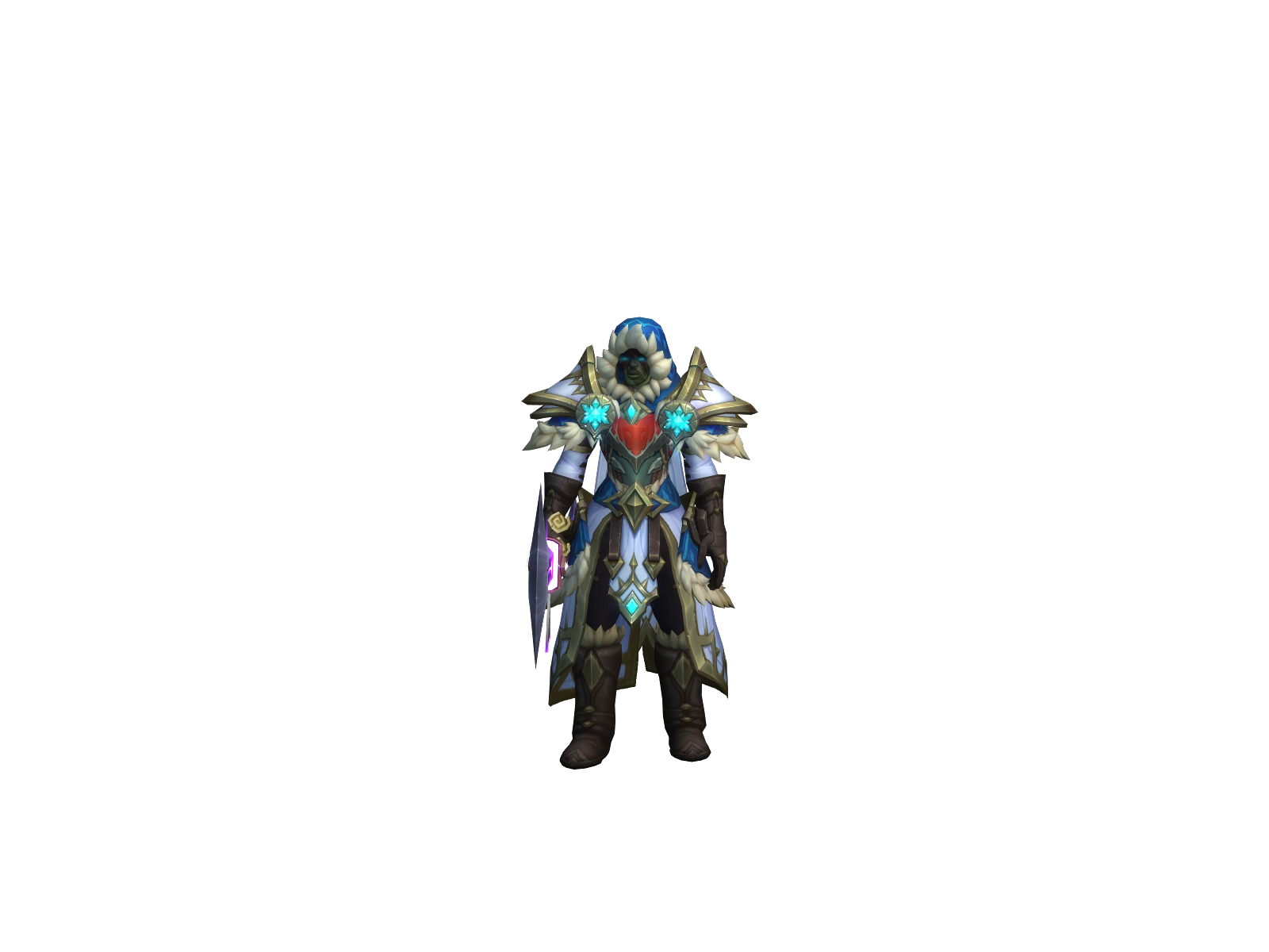 Rochelle 3D character render
