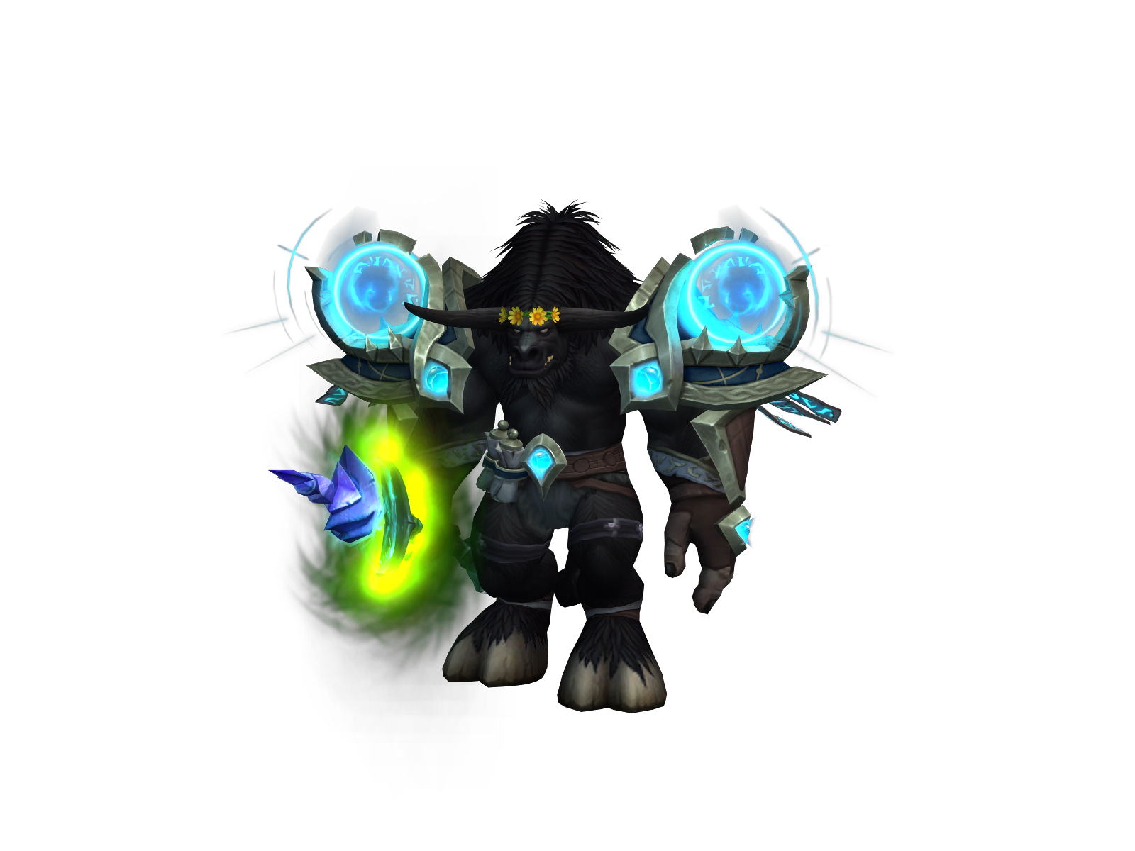 Blackmage 3D character render