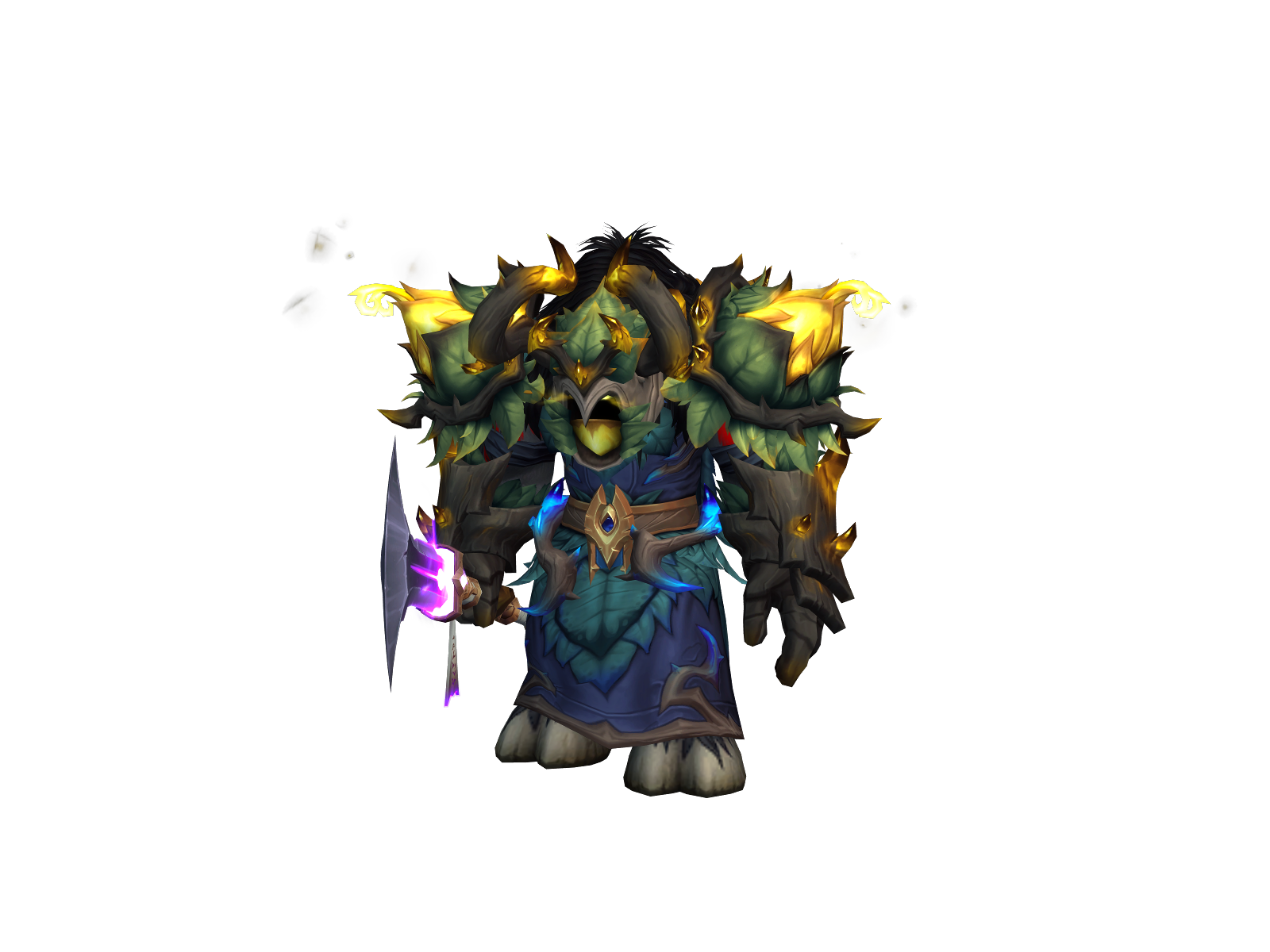 Hausca 3D character render