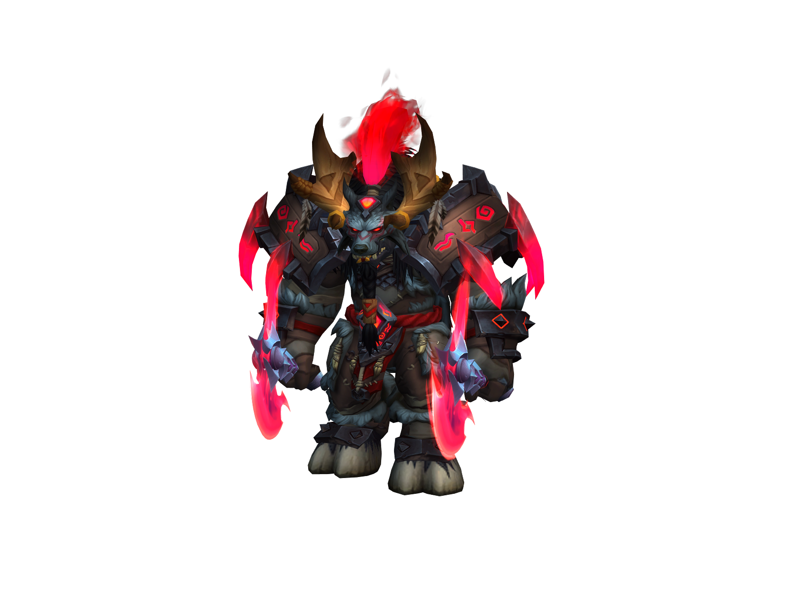 Copperhide 3D character render