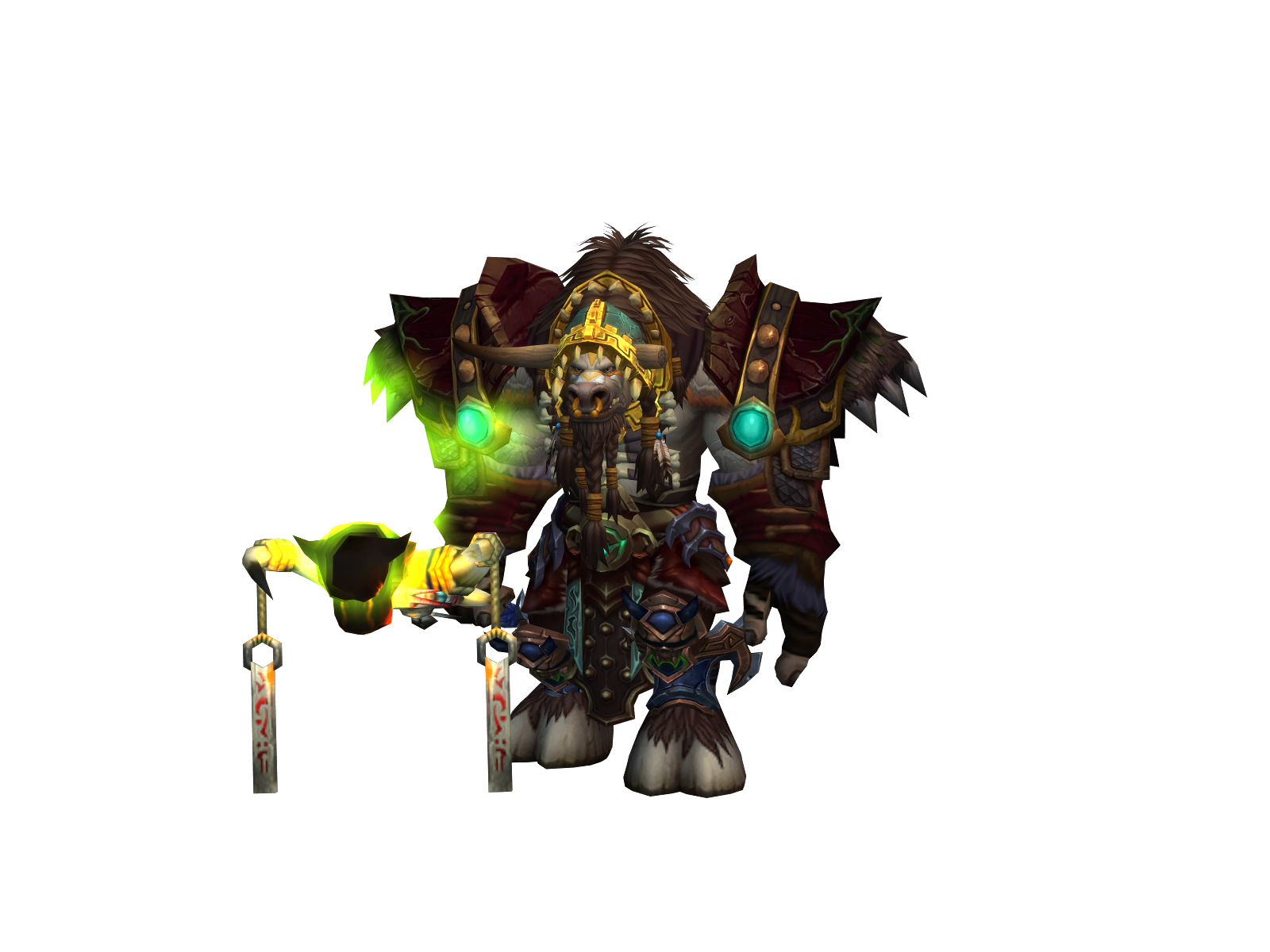 Redmaw 3D character render