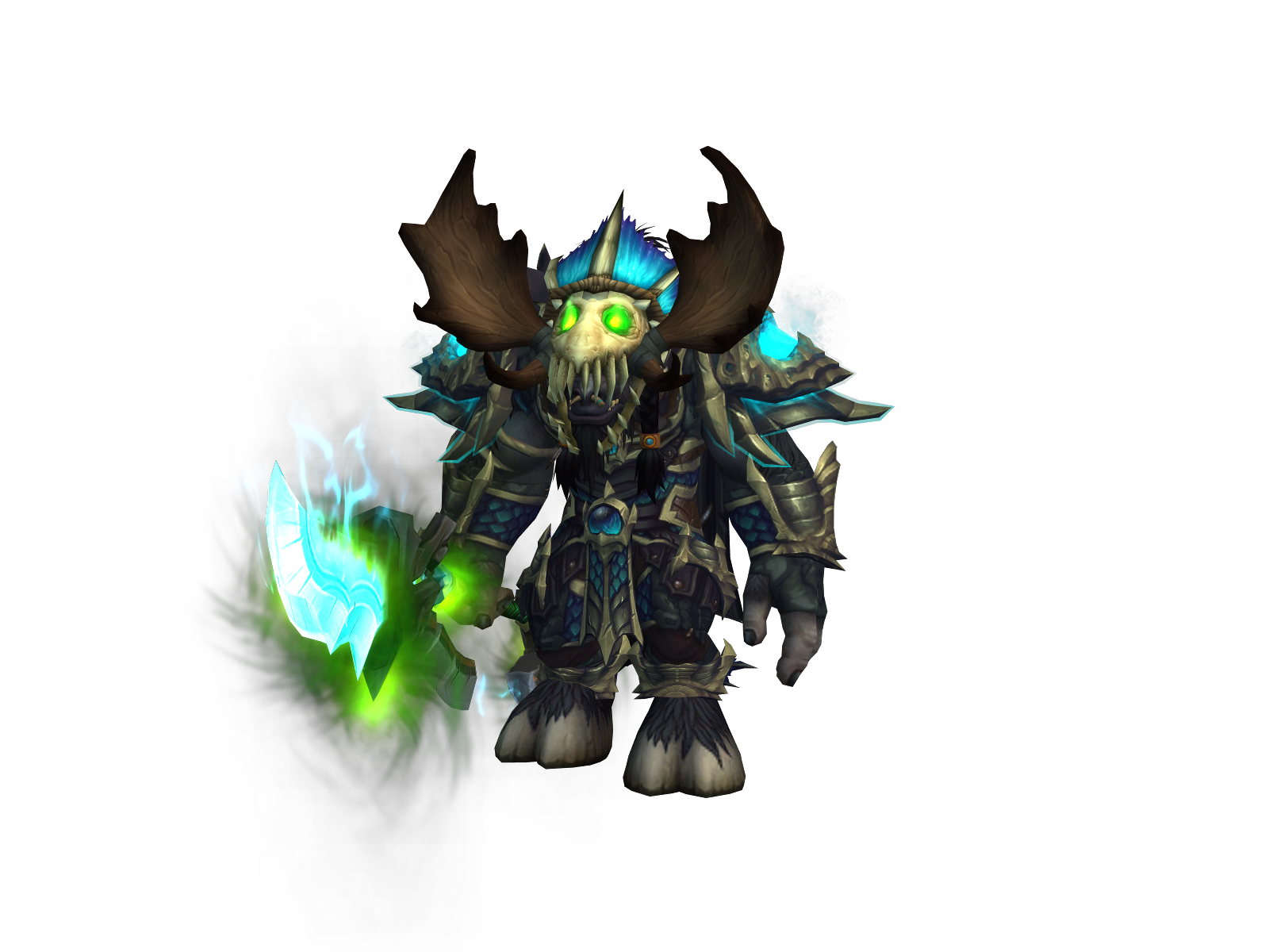 Precogdealer 3D character render