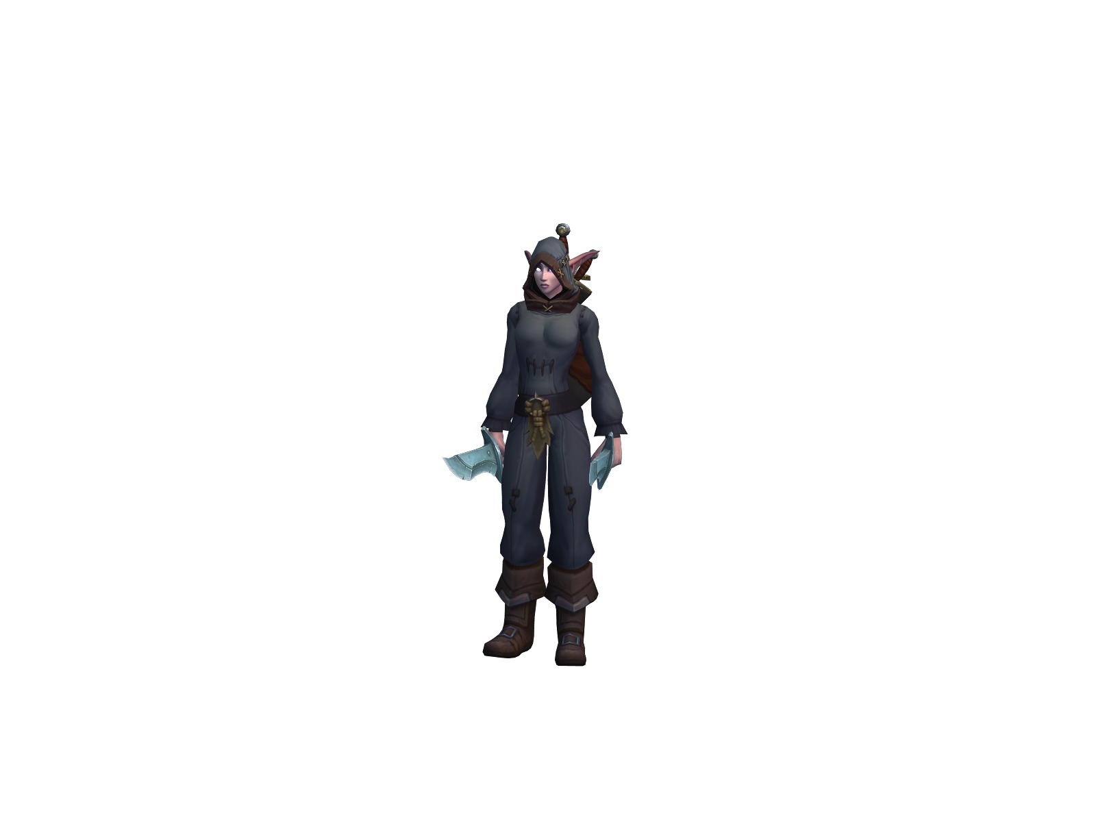 Snicki 3D character render