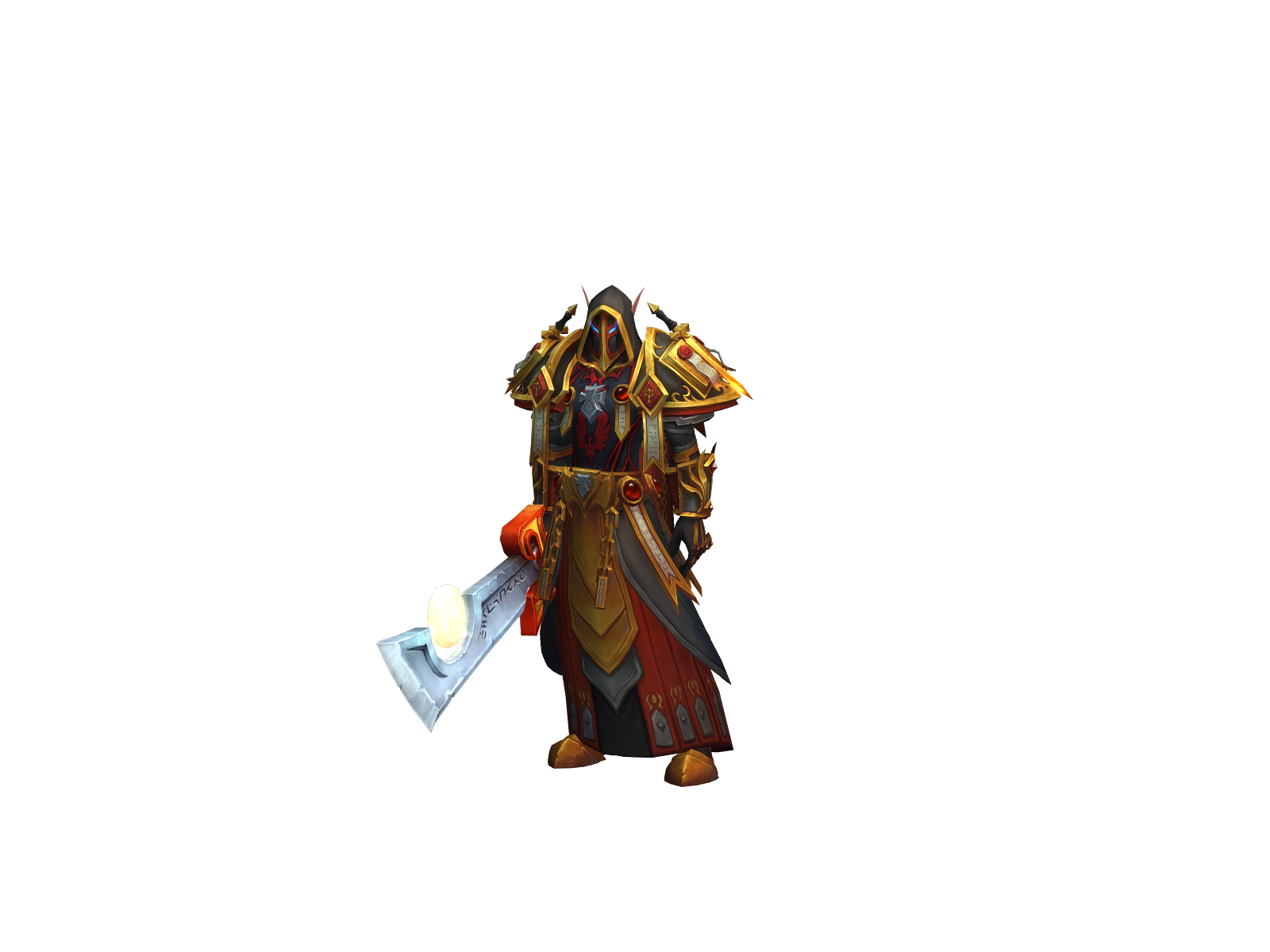 Luketich 3D character render