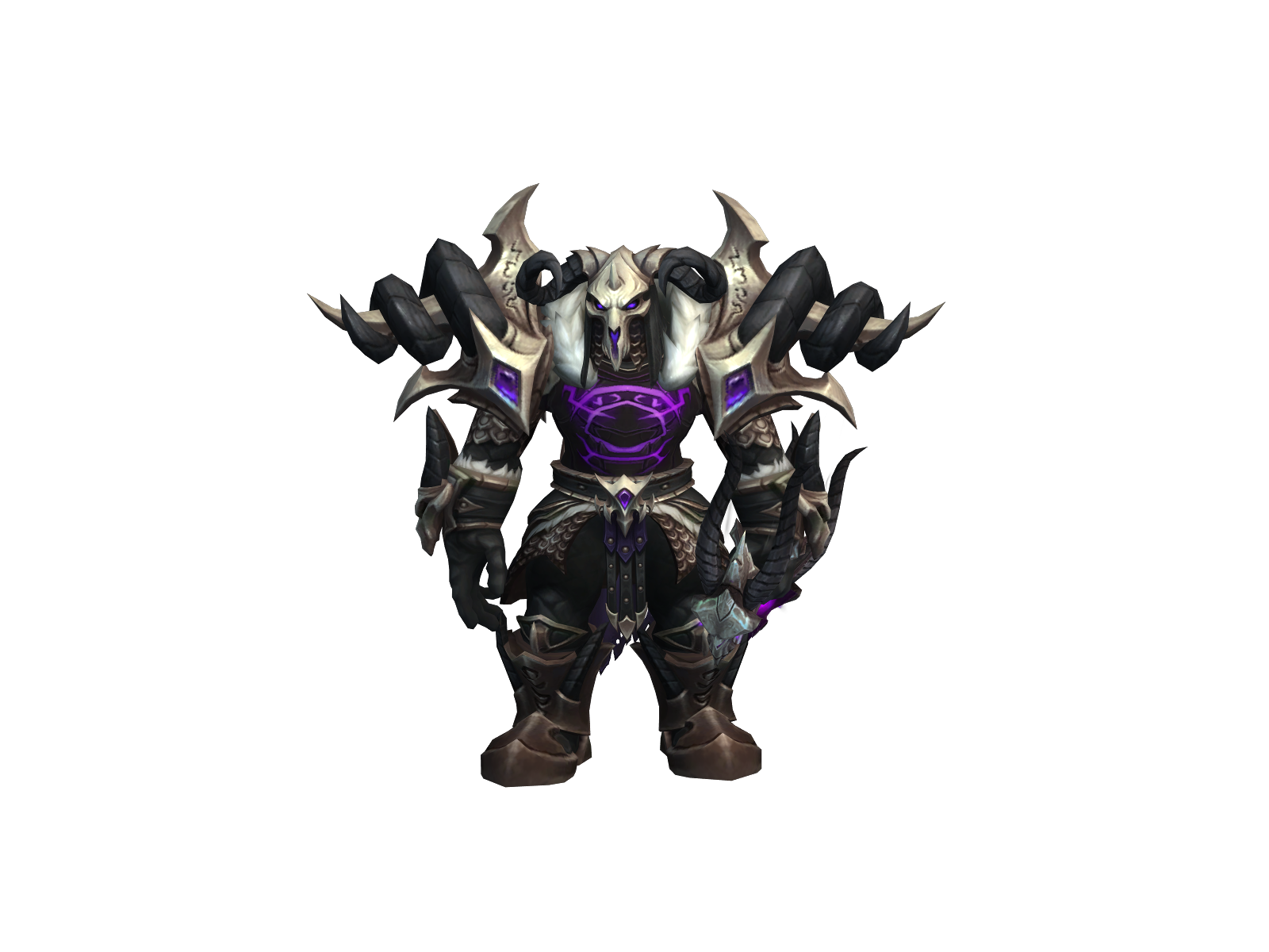 Extendable 3D character render