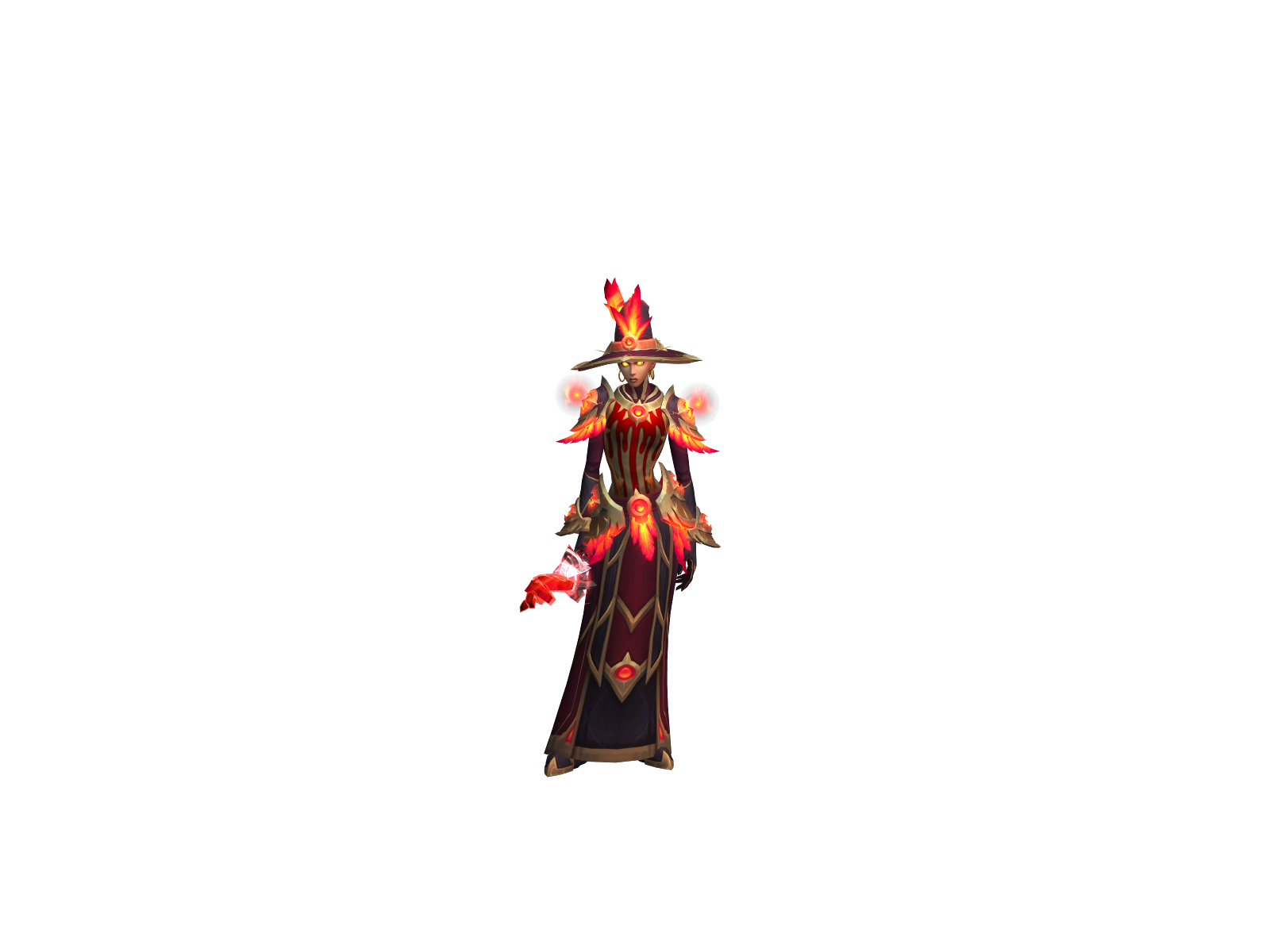 Hiver 3D character render