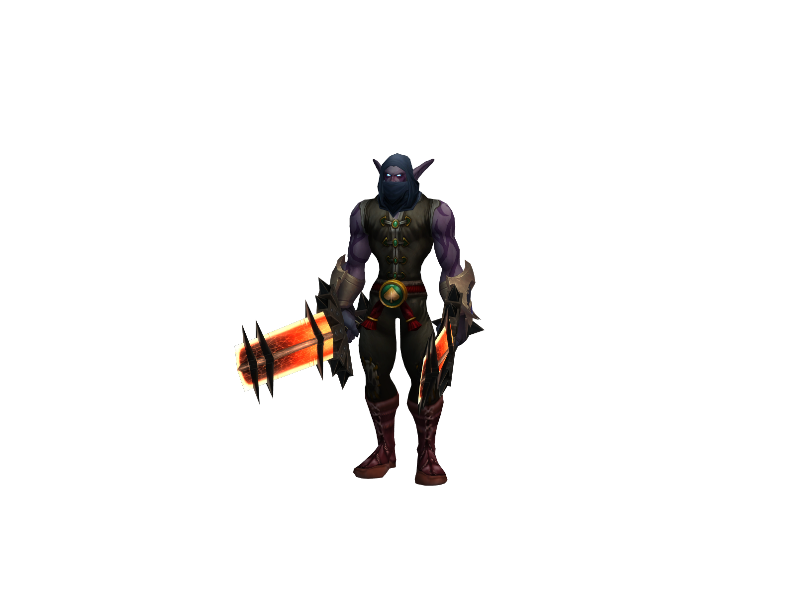 Ascended 3D character render