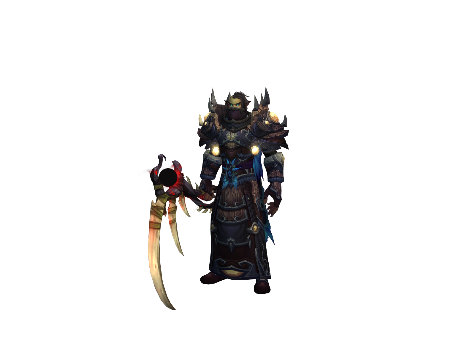 Yagi 3D character render