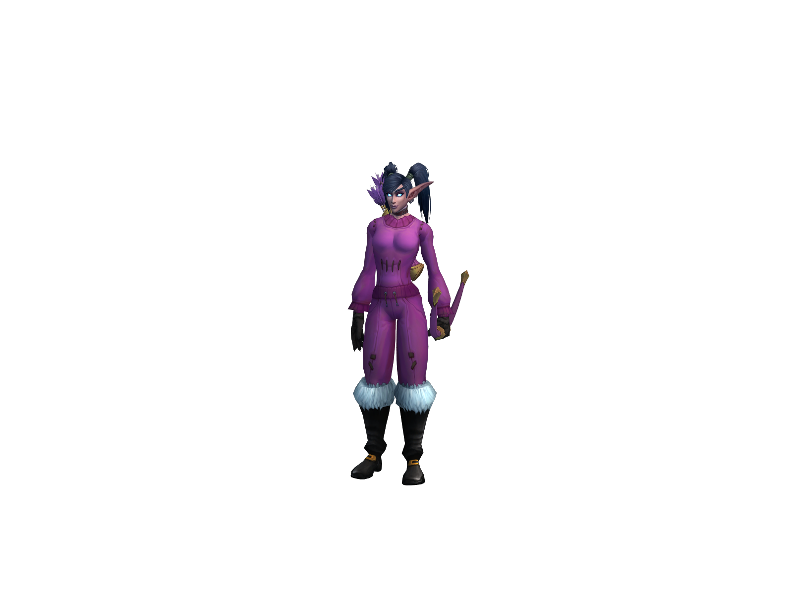 Bootytrap 3D character render