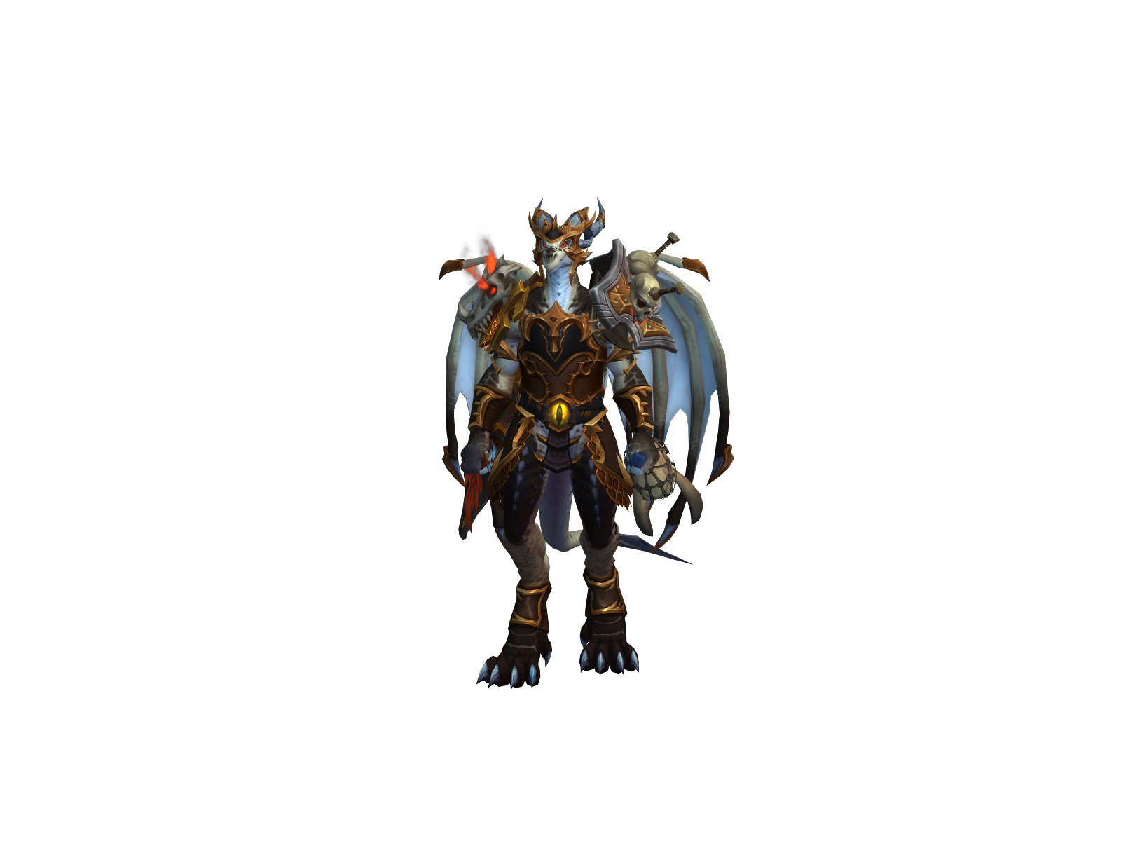 Velthyr 3D character render