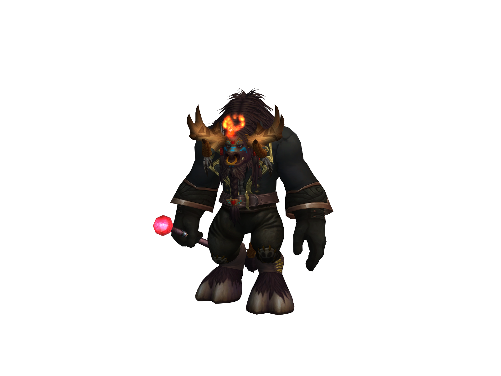 Hanginpeace 3D character render
