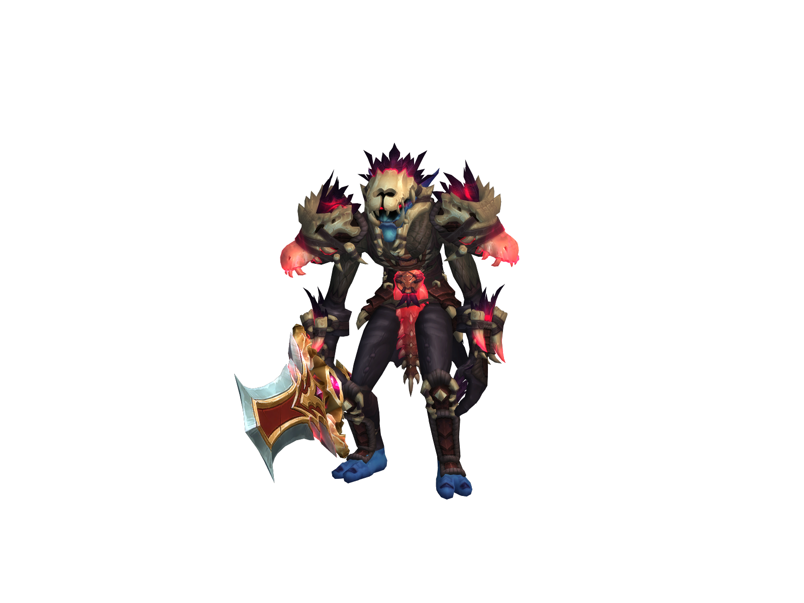 Mandokir 3D character render
