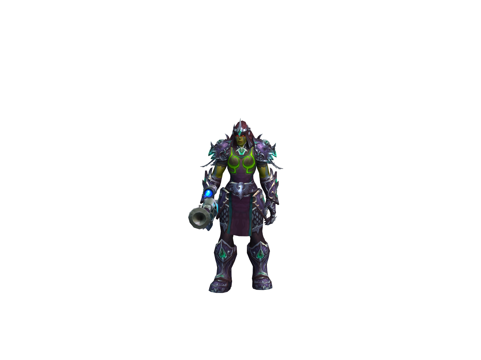 Max 3D character render