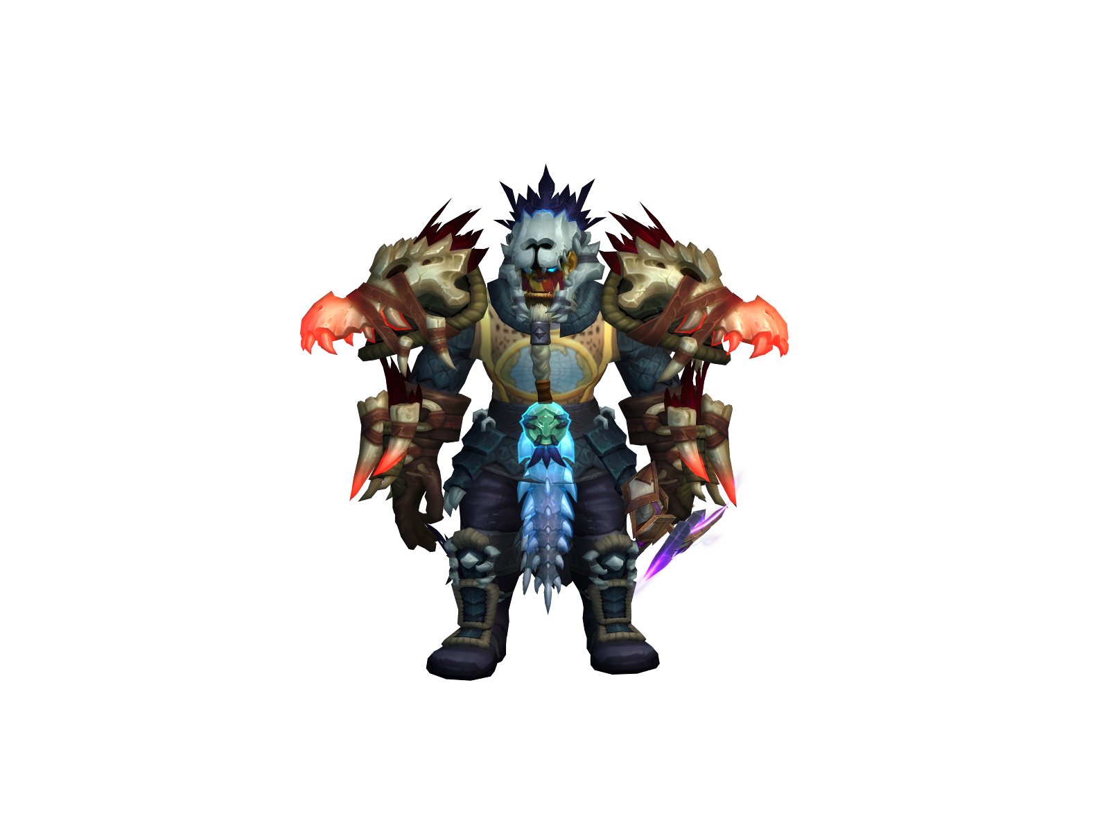 Bowva 3D character render