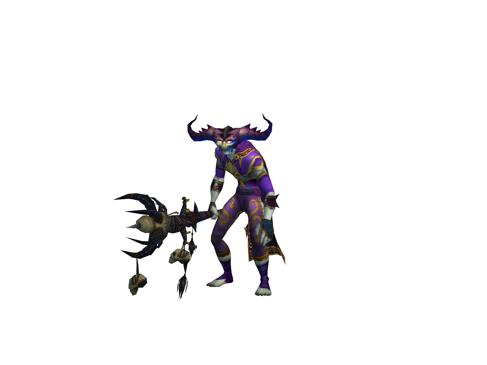 Grimzo 3D character render
