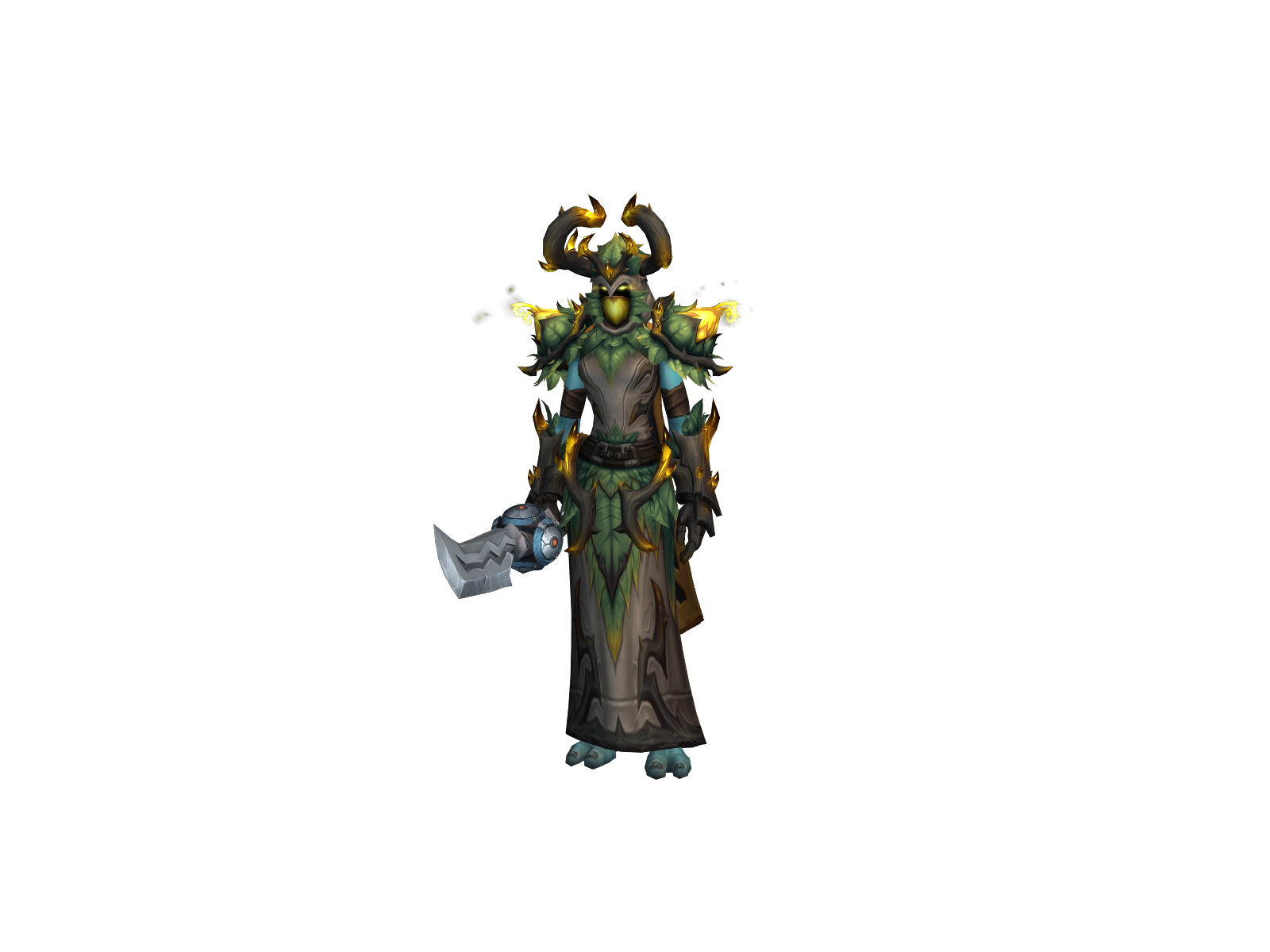 Kuru 3D character render