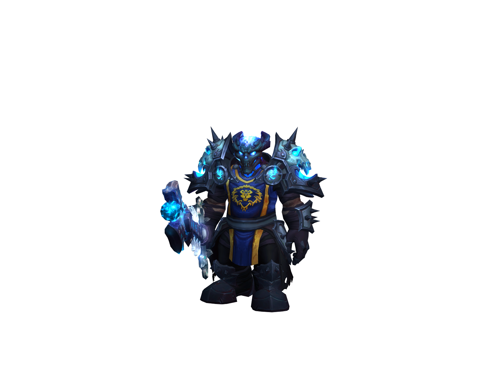 Maldrakk 3D character render