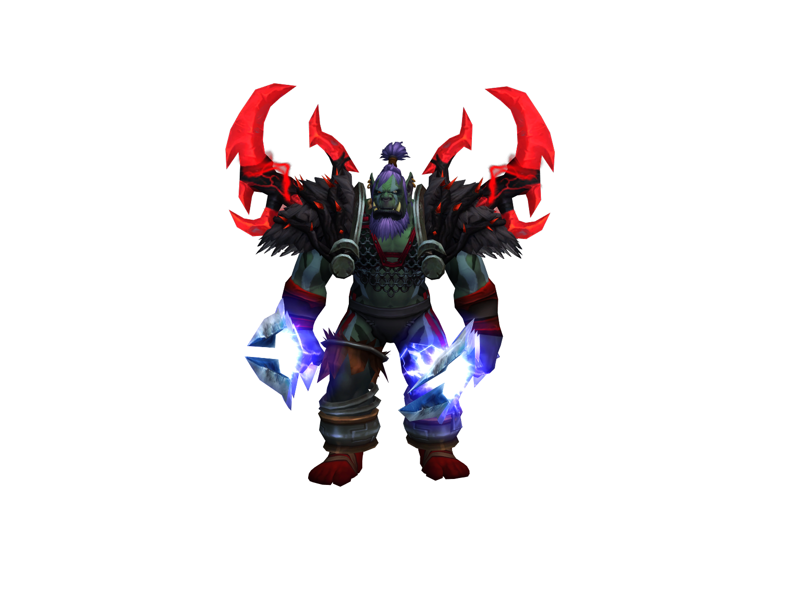 Backstabich 3D character render