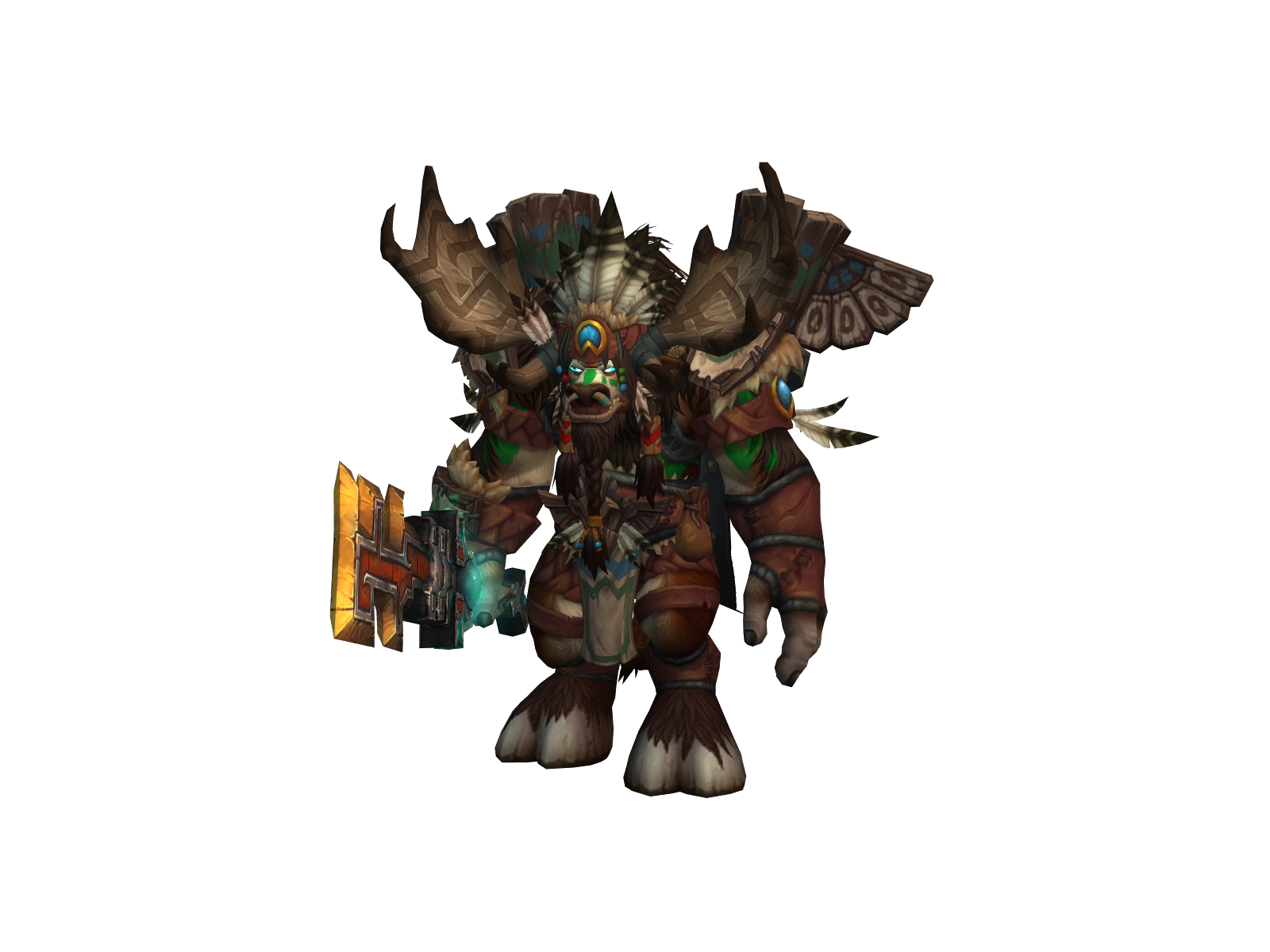 Roarbane 3D character render