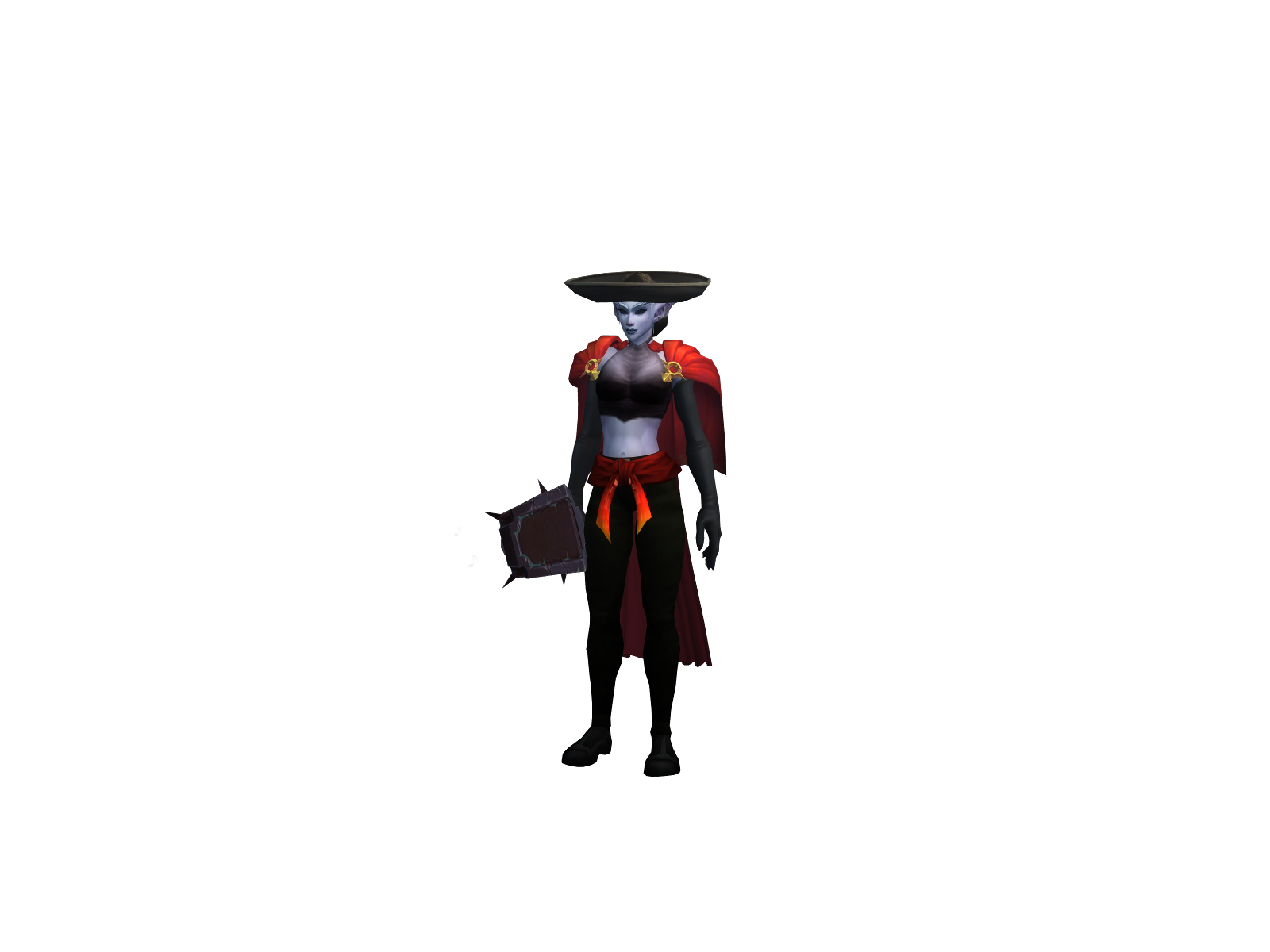 Sylthren 3D character render