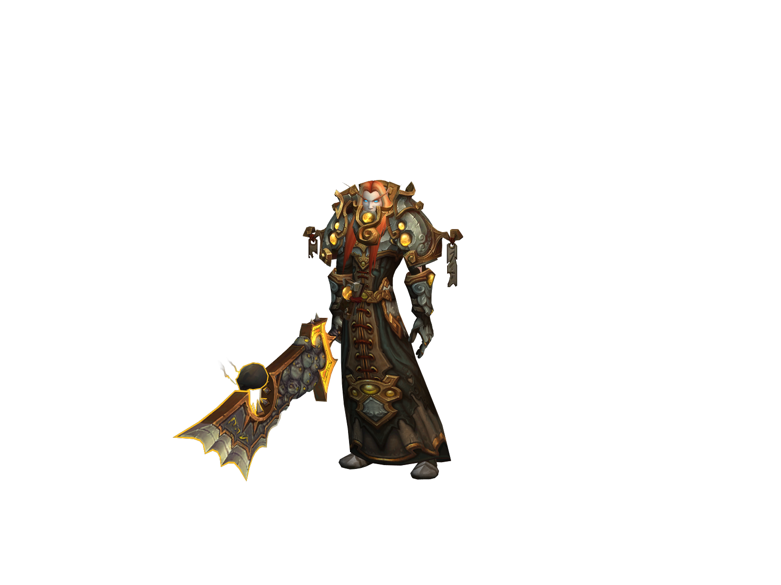 Ganias 3D character render