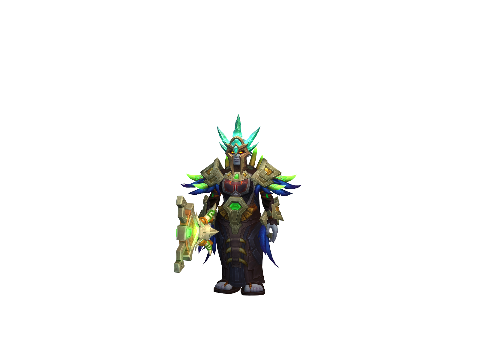 Hurdygertie 3D character render
