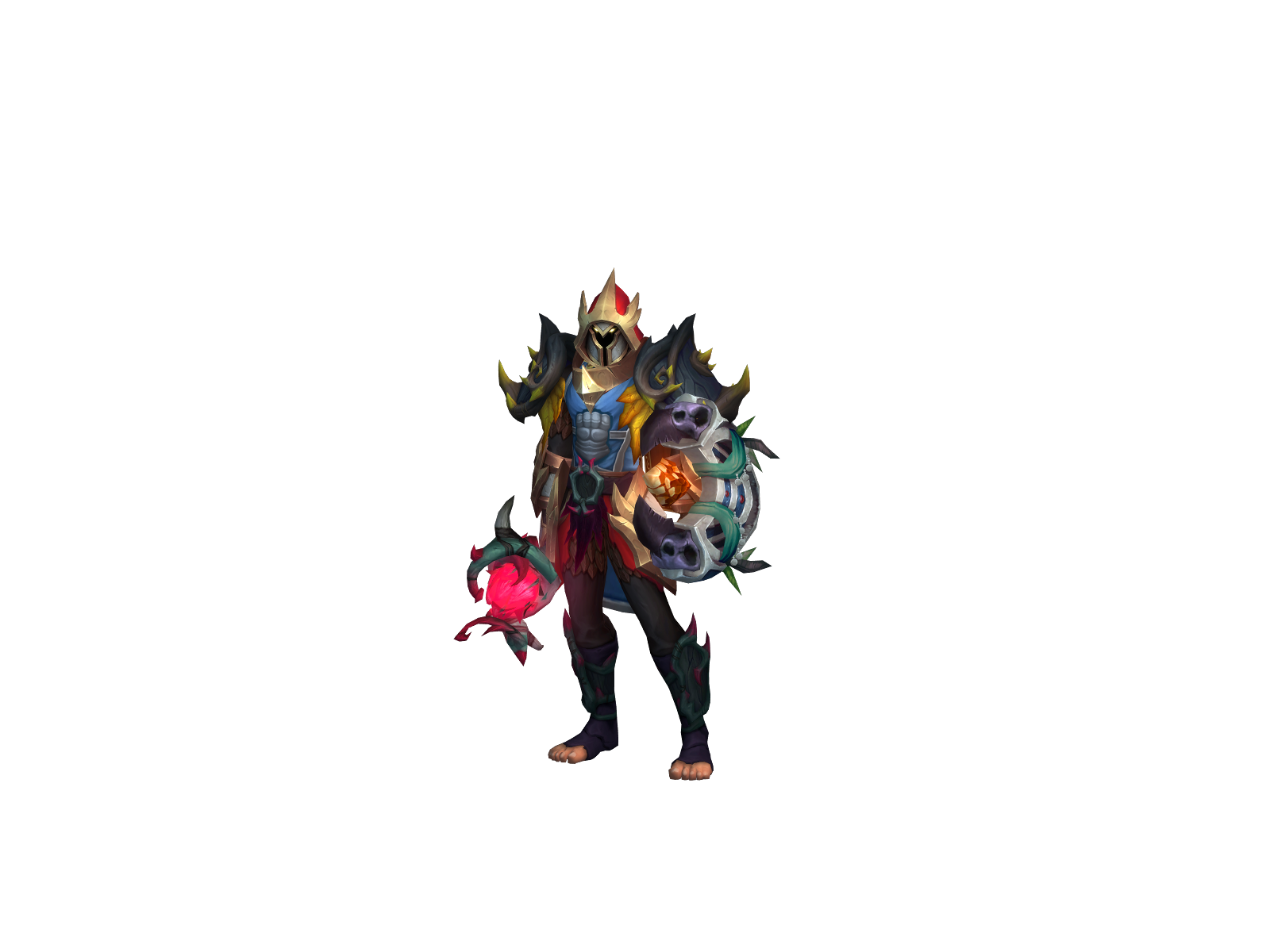 Jorick 3D character render