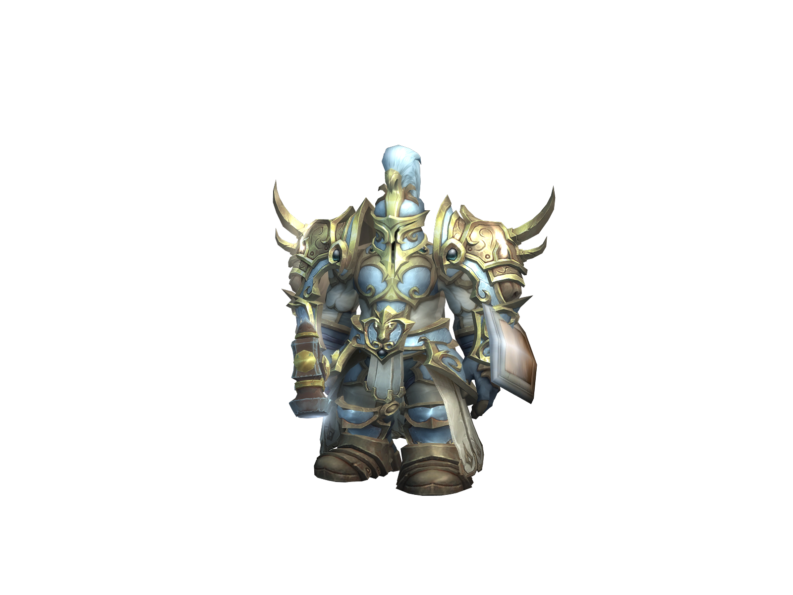 Dustypaladin 3D character render