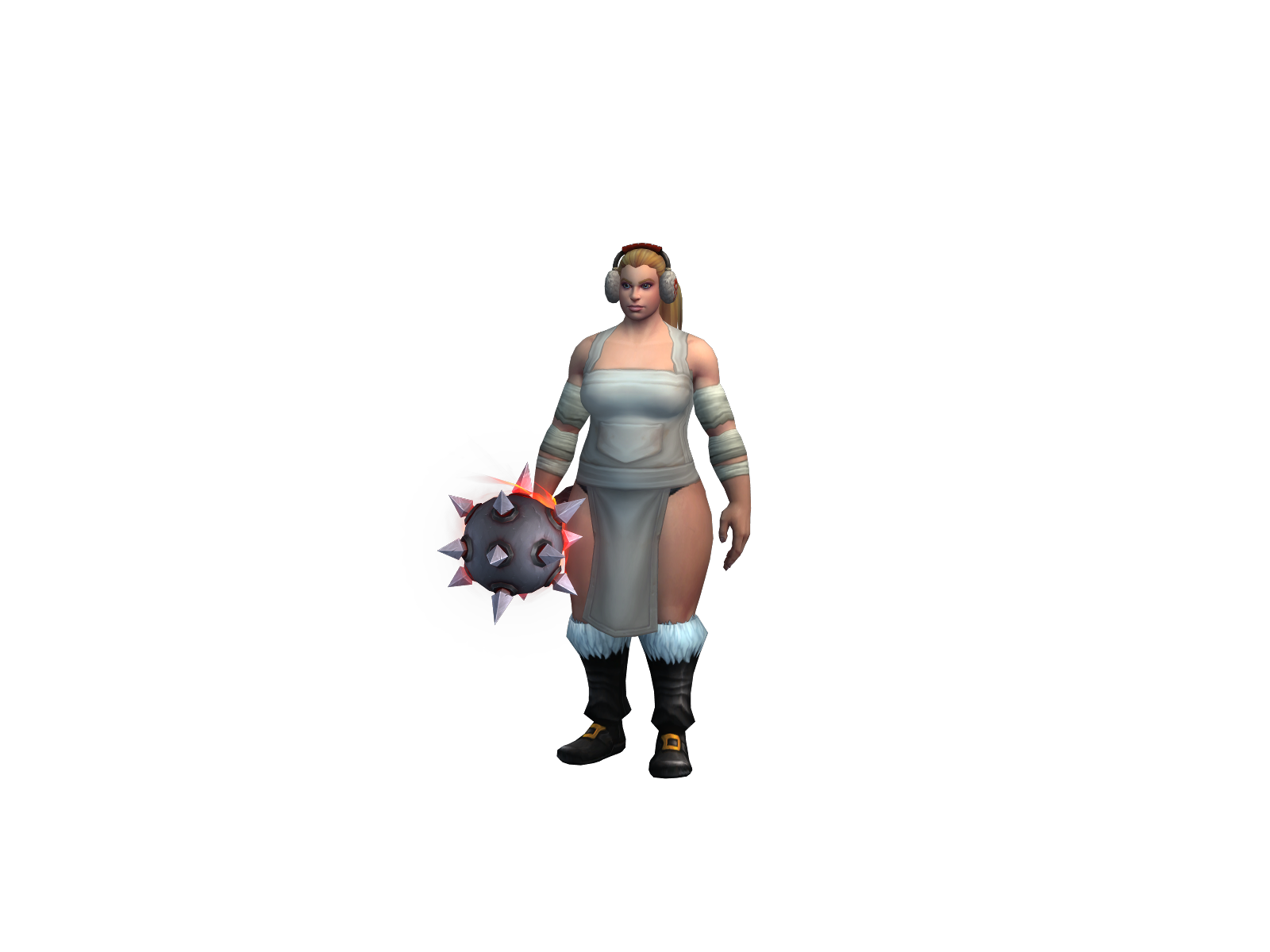 Erickson 3D character render
