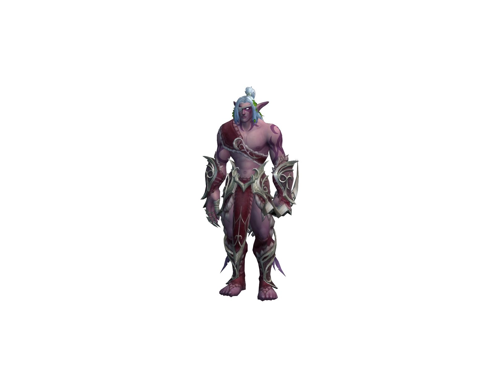 Leaf 3D character render