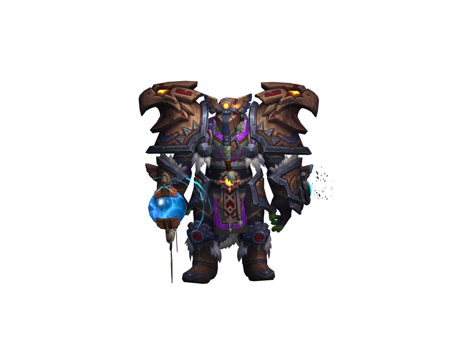 Thrallto 3D character render