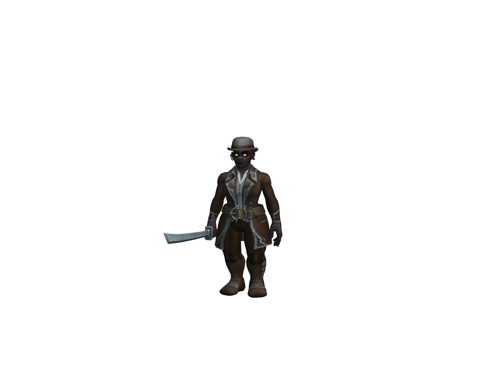 Cleverpun 3D character render