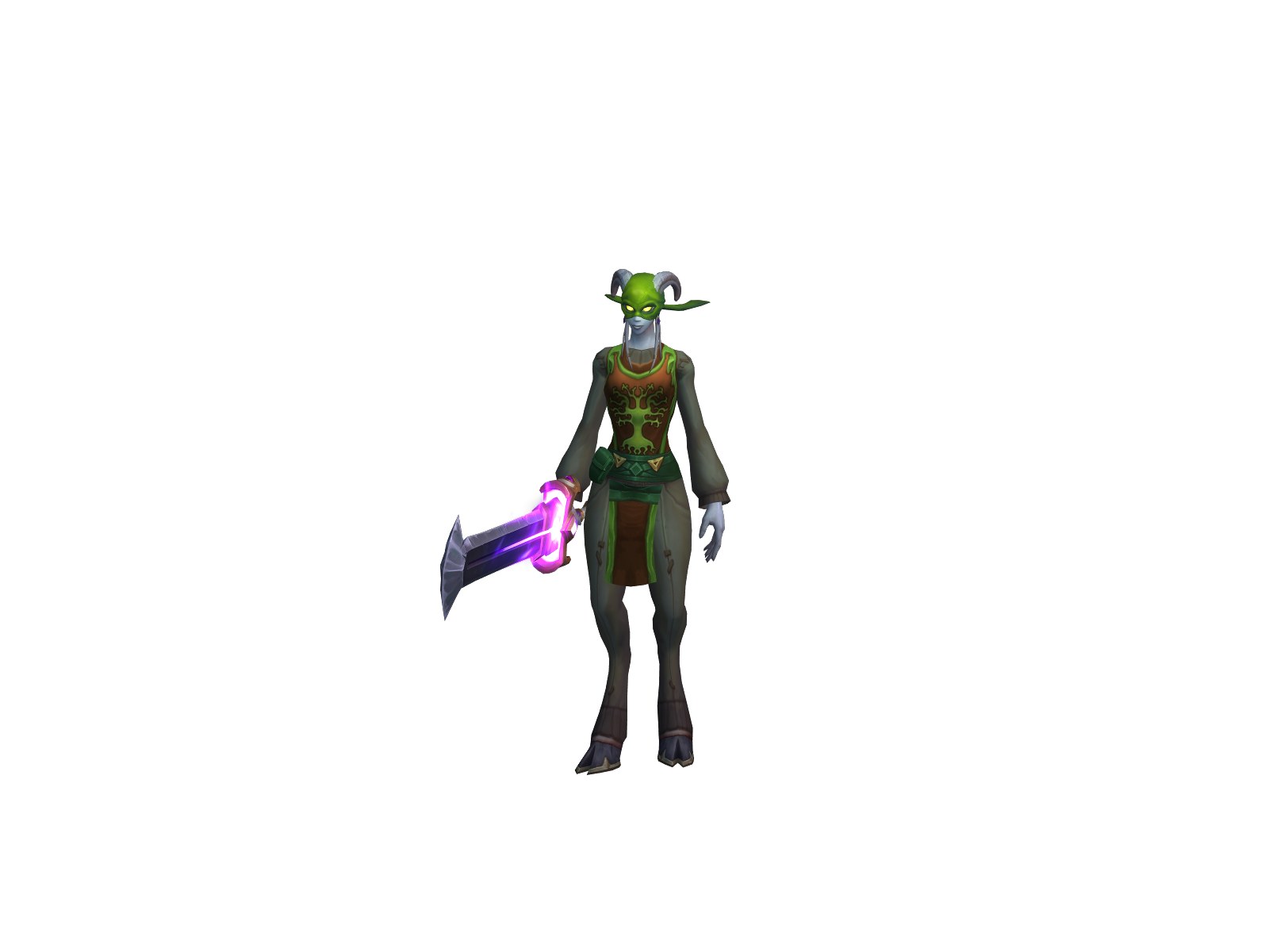 Odagny 3D character render