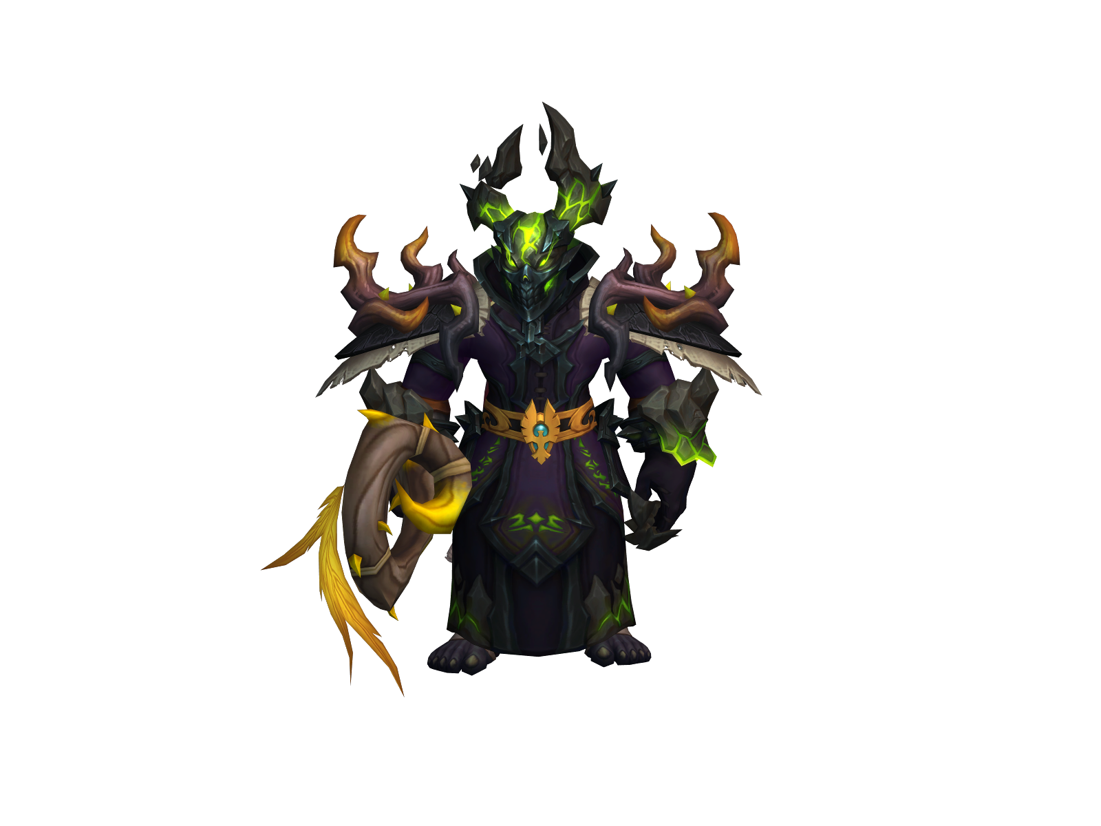 Cursess 3D character render